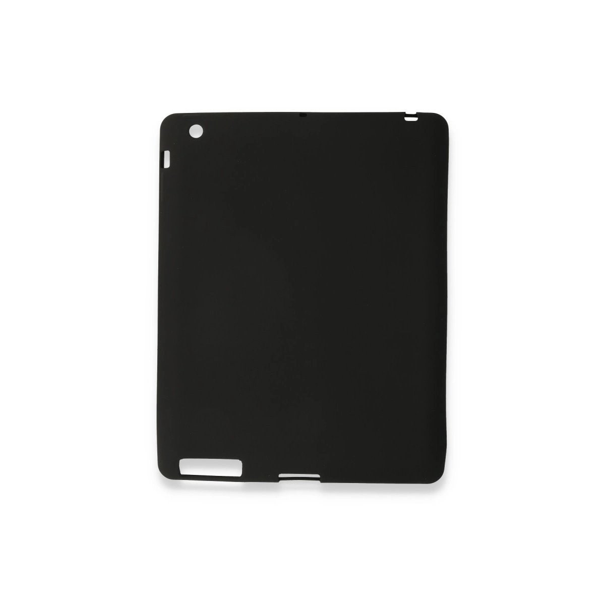 İpad 4 9.7 Kılıf Evo Tablet Silikon - Siyah