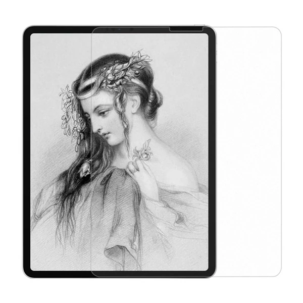 İPad Pro 12.9 İnch 2021-2020-2018 Paper Like Film Darbe Emici Pet Ekran Koruyucu-(1903)