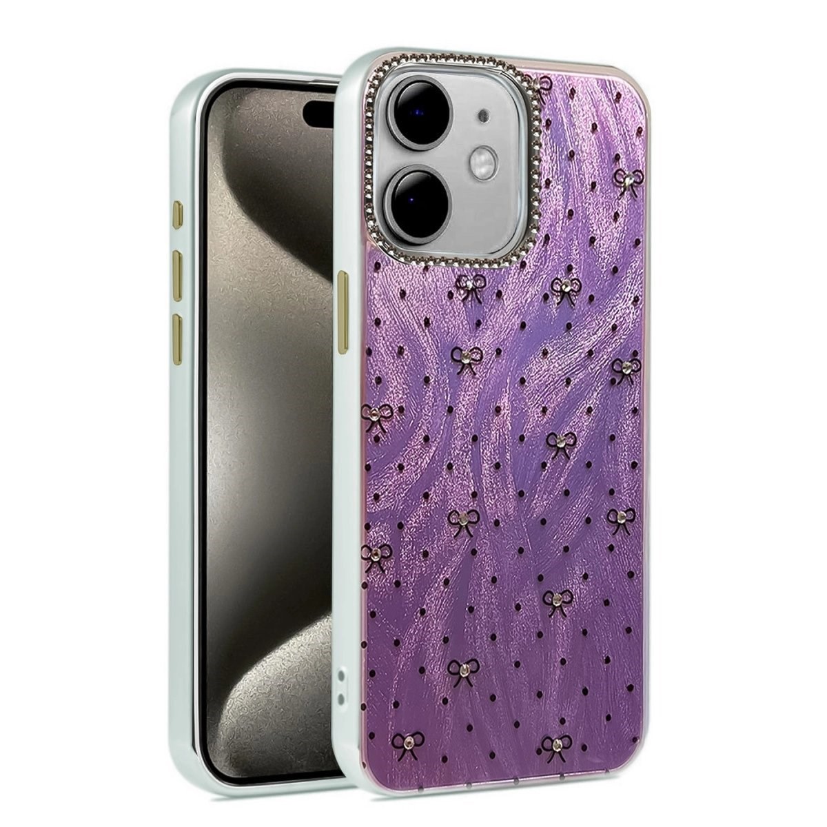 İphone 11 Kılıf Blade Aynalı Desenli Kapak - Desen 2