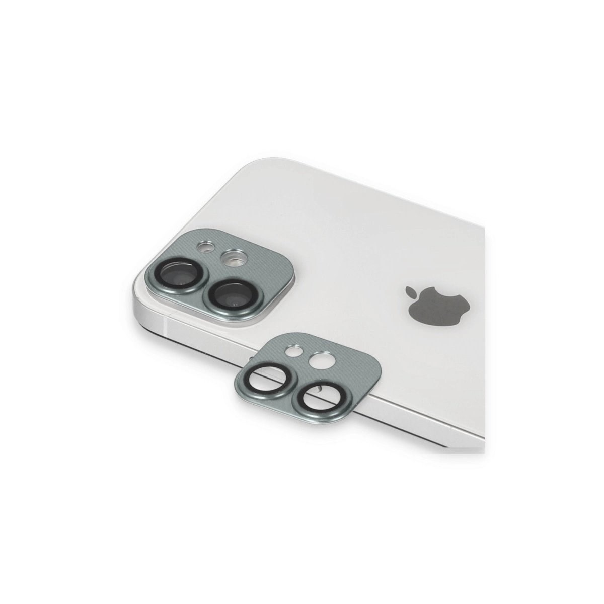 İphone 11 Pers Alüminyum Kamera Lens - Yeşil