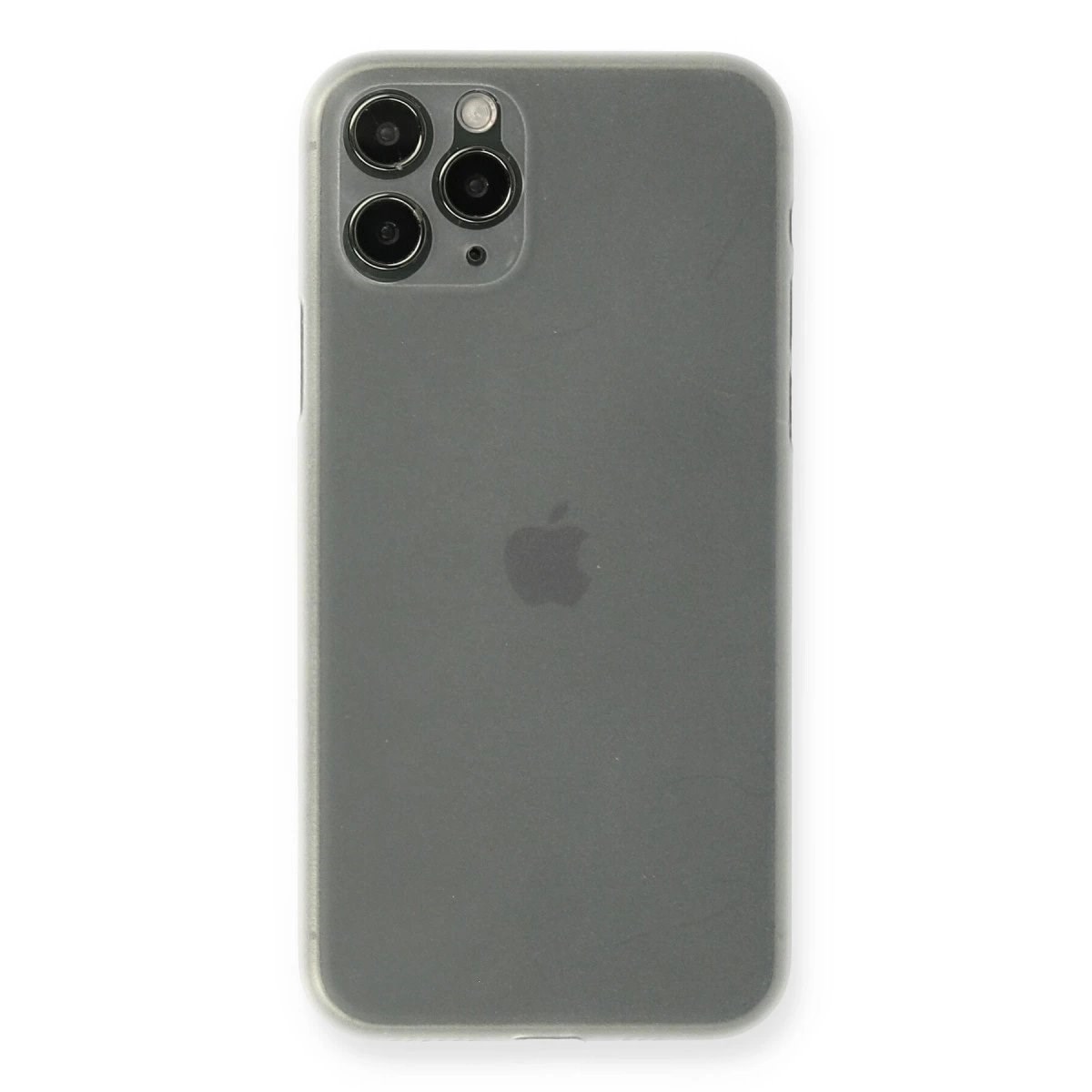 İphone 11 Pro Max Kılıf Pp Ultra İnce Kapak - Beyaz