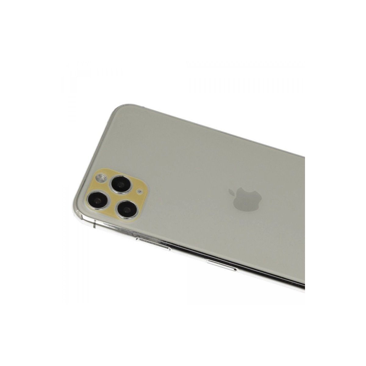 İphone 11 Pro Max Rainbow Kamera Lens Koruma Cam - Gold