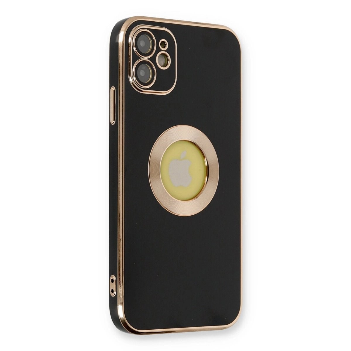 İphone 12 Kılıf Store Silikon - Siyah