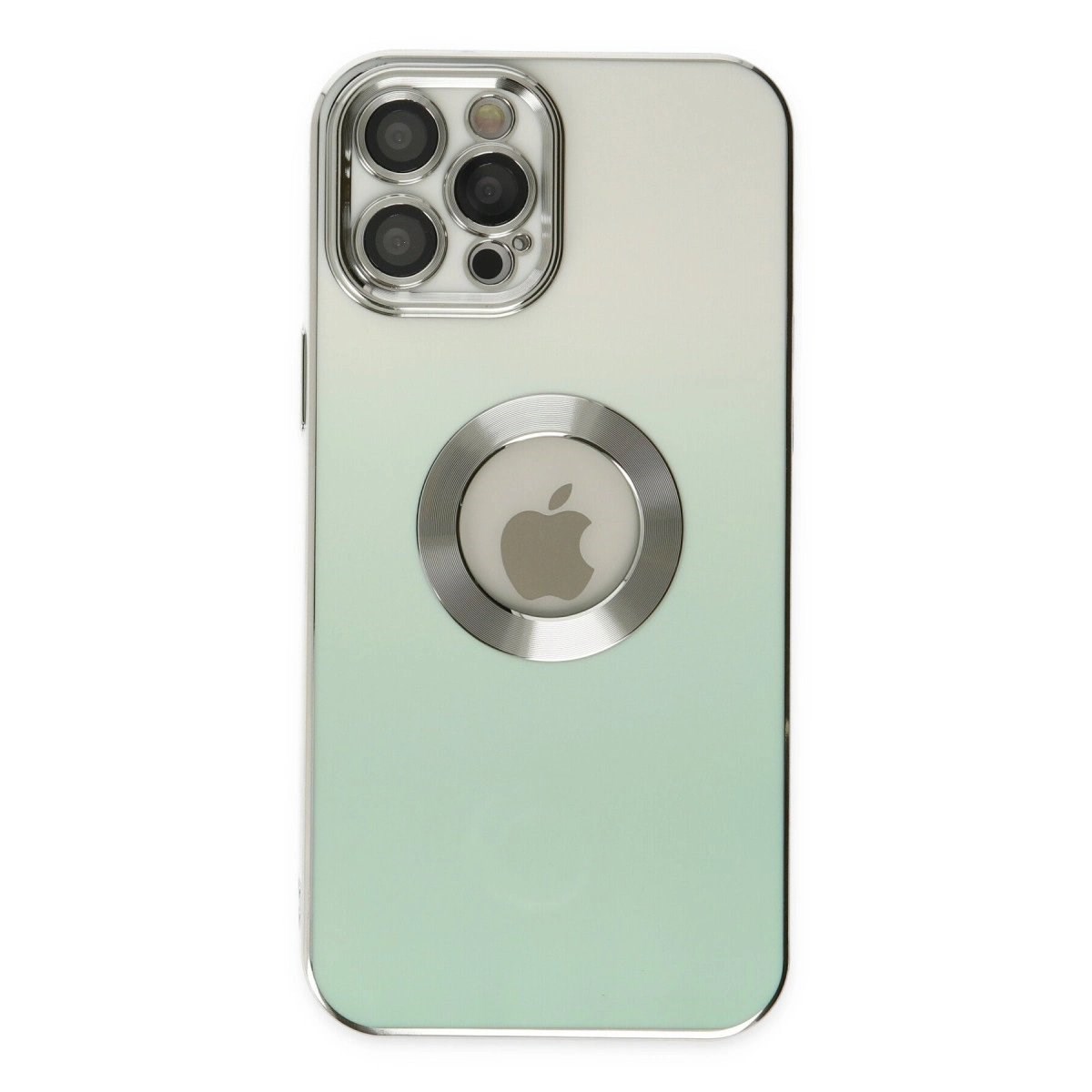 İphone 12 Pro Kılıf Best Silikon - Turkuaz