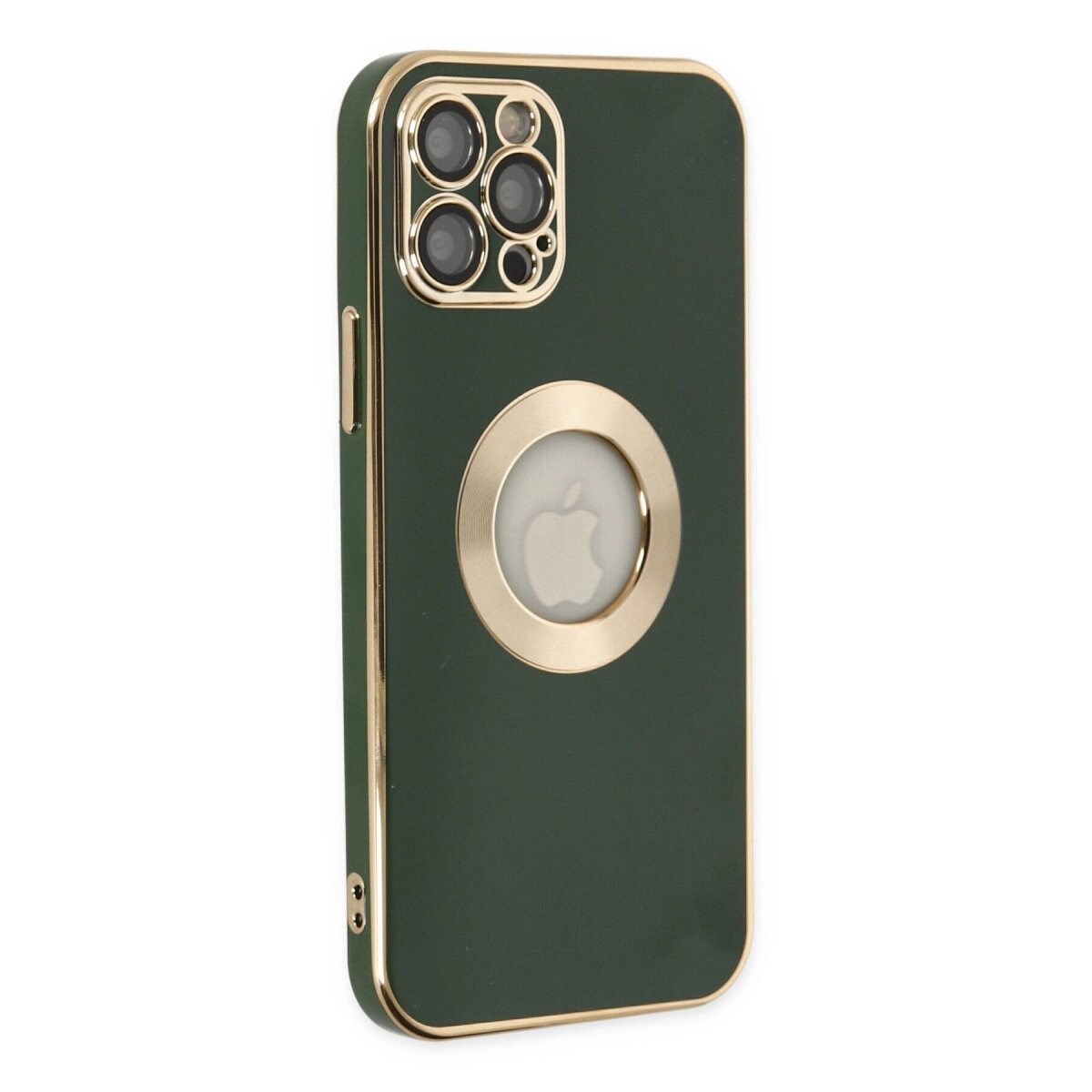 İphone 12 Pro Max Kılıf Store Silikon - Yeşil