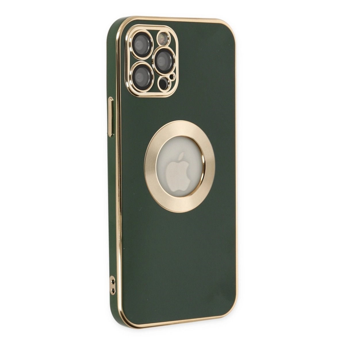 İphone 12 Pro Max Kılıf Store Silikon - Yeşil