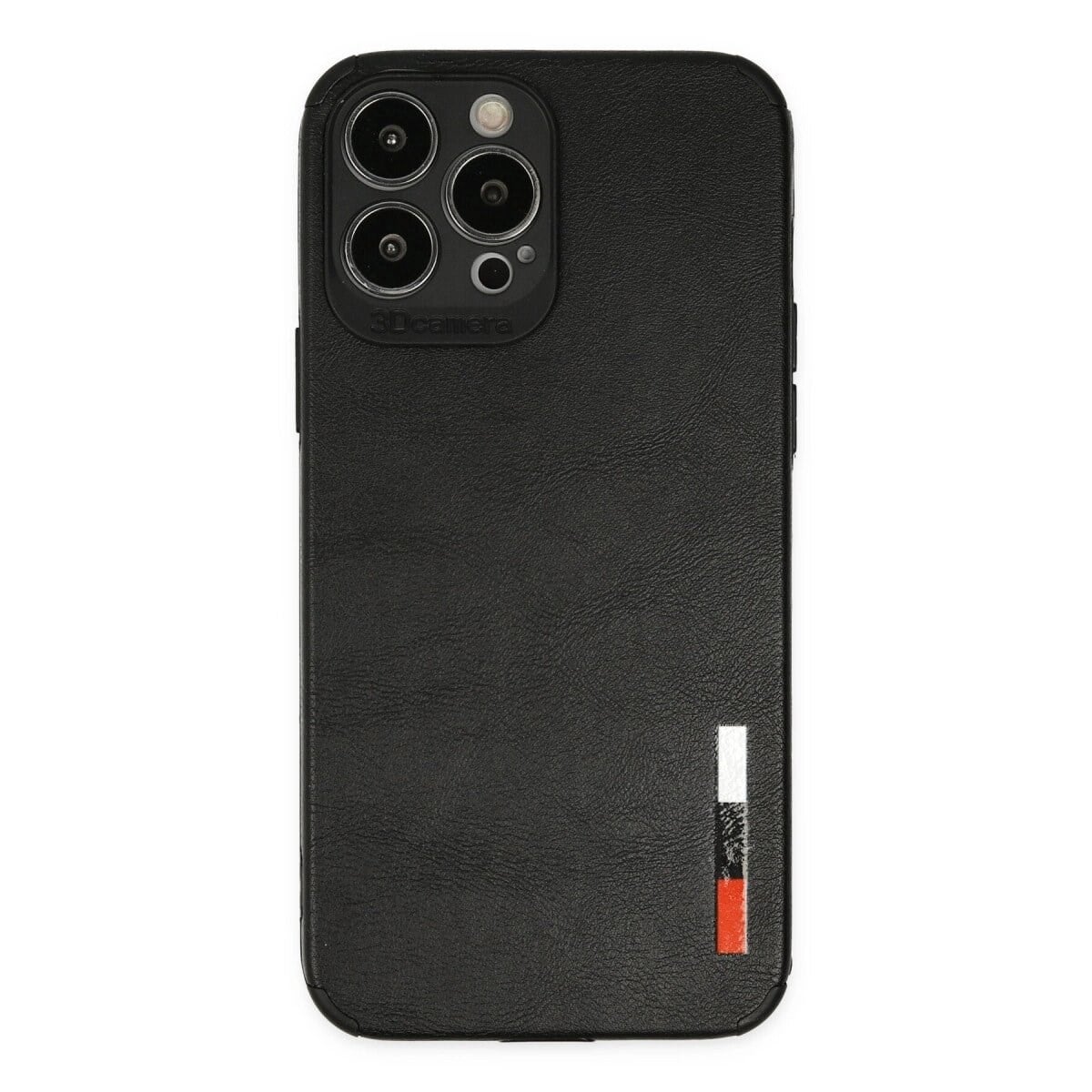 İphone 13 Pro Max Kılıf Loop Deri Silikon - Siyah