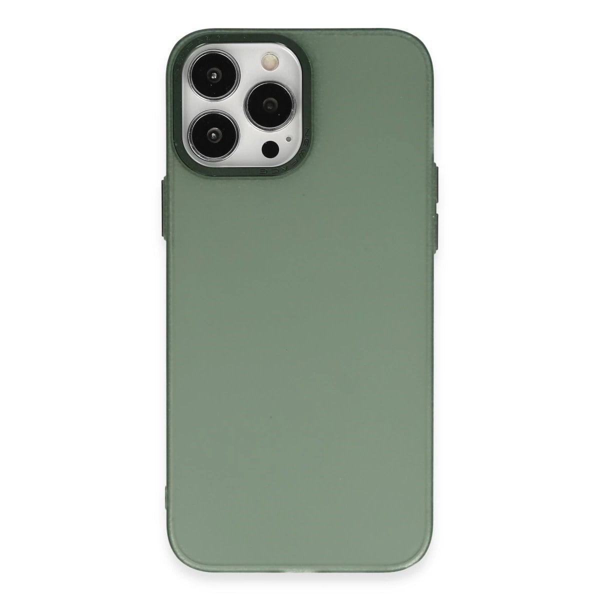 İphone 13 Pro Max Kılıf Modos Metal Kapak - Koyu Yeşil