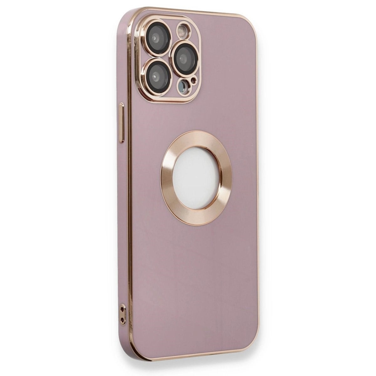 İphone 13 Pro Max Kılıf Store Silikon - Mor