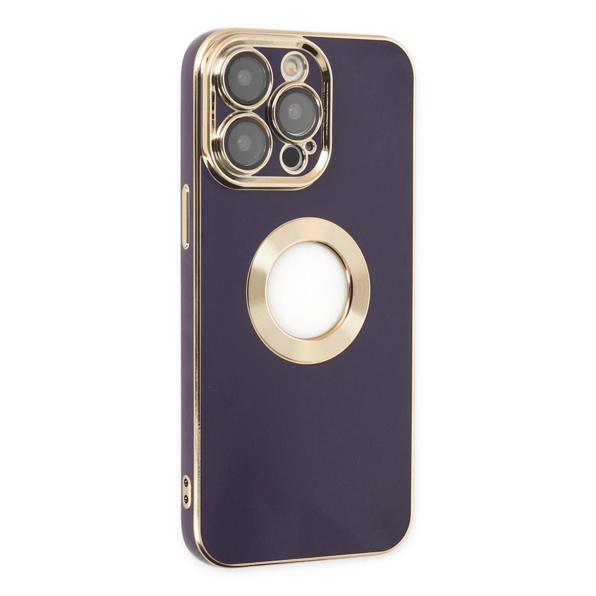 İphone 13 Pro Max Kılıf Store Silikon - Derin Mor