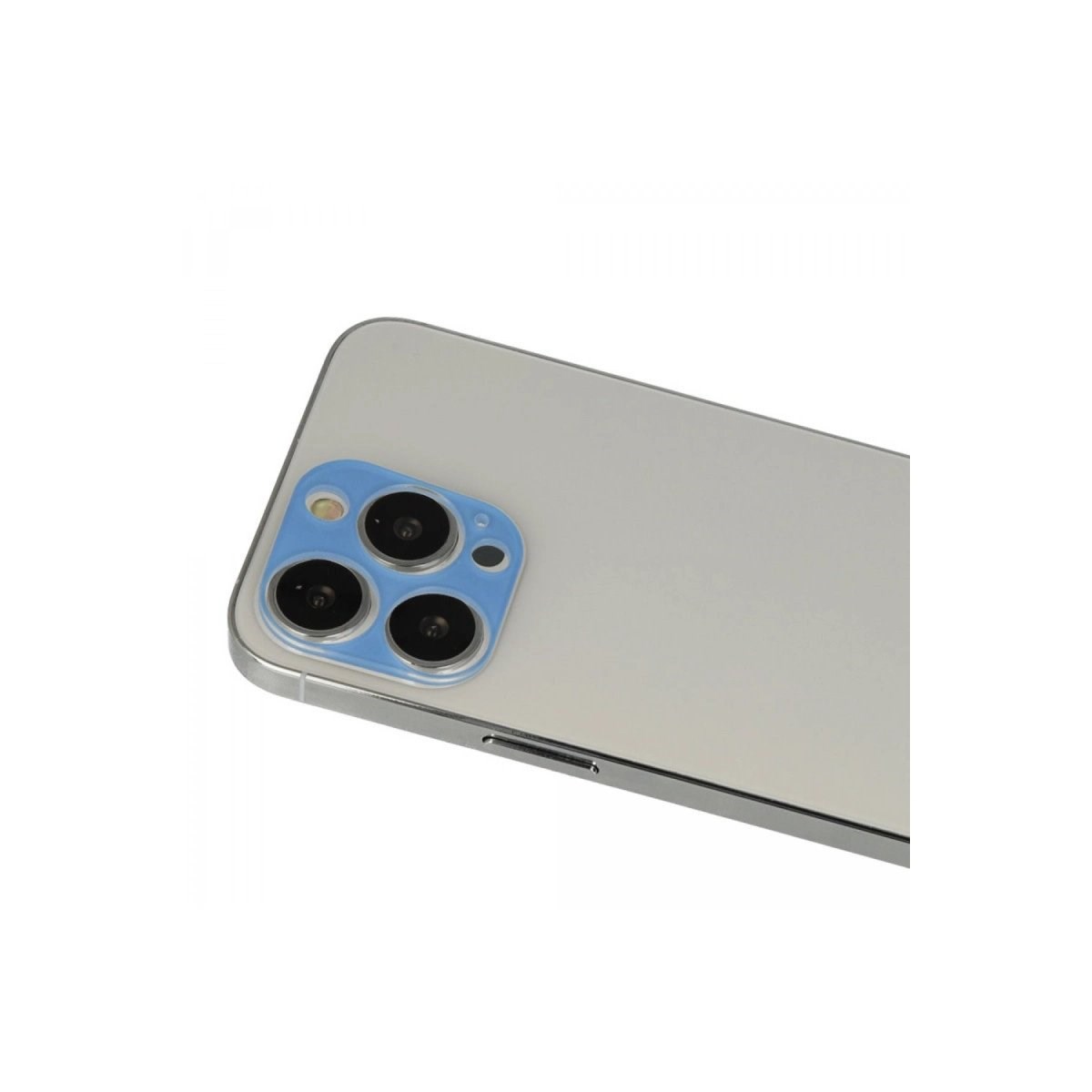 İphone 13 Pro Max Rainbow Kamera Lens Koruma Cam - Mavi