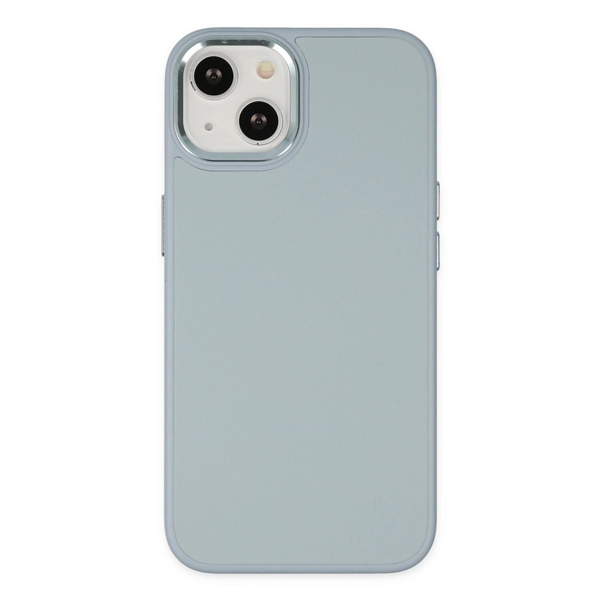 İphone 14 Plus Kılıf Asya Deri Silikon - Sierra Blue