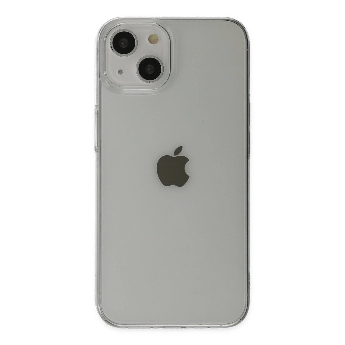 İphone 14 Plus Kılıf Pc Sert Şeffaf Kapak - Şeffaf