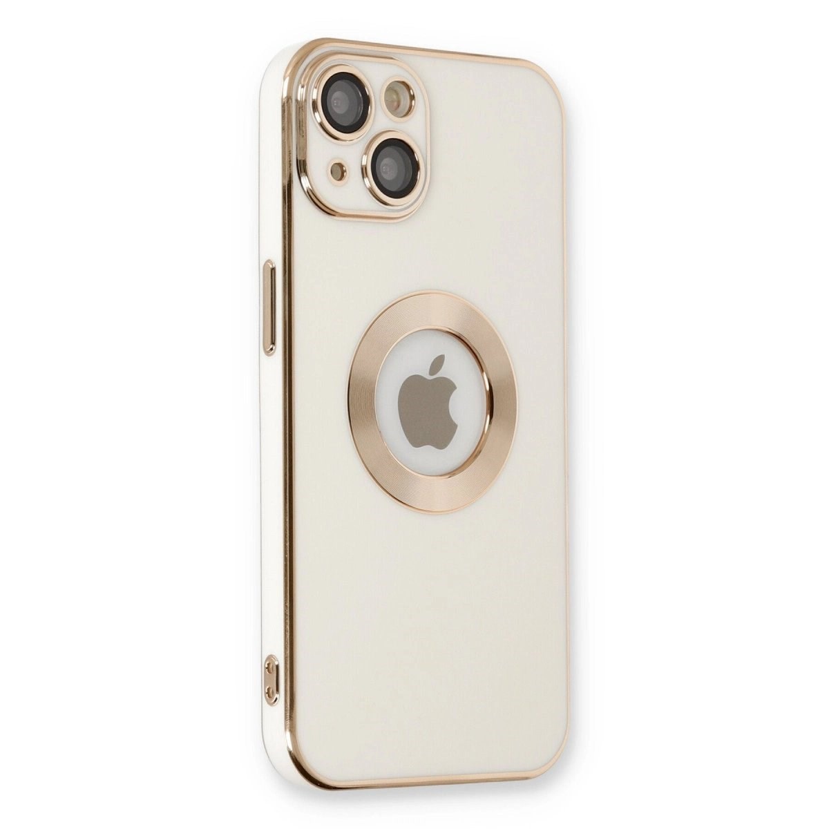 İphone 14 Plus Kılıf Store Silikon - Beyaz