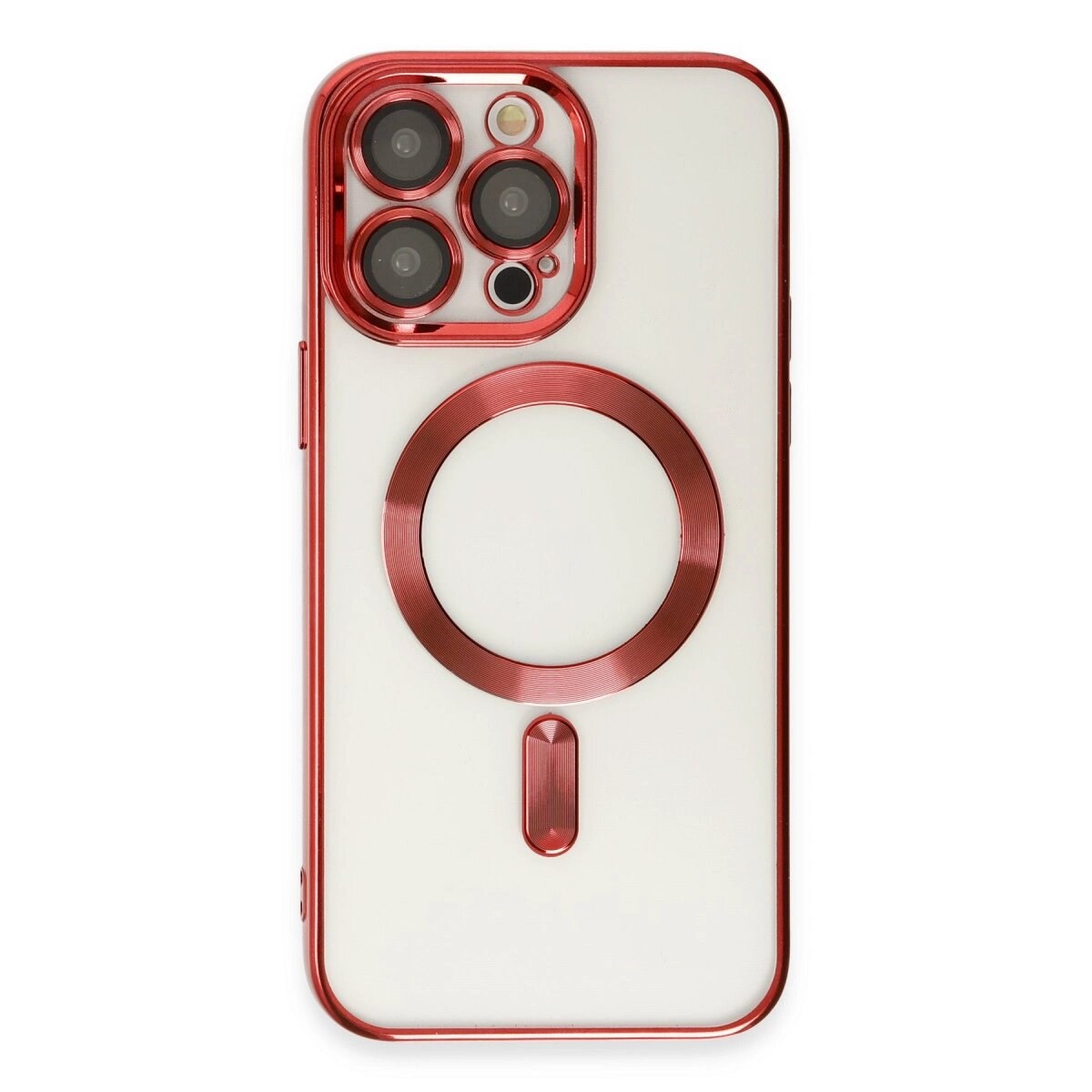 İphone 14 Pro Kılıf Kross Magneticsafe Kapak - Kırmızı