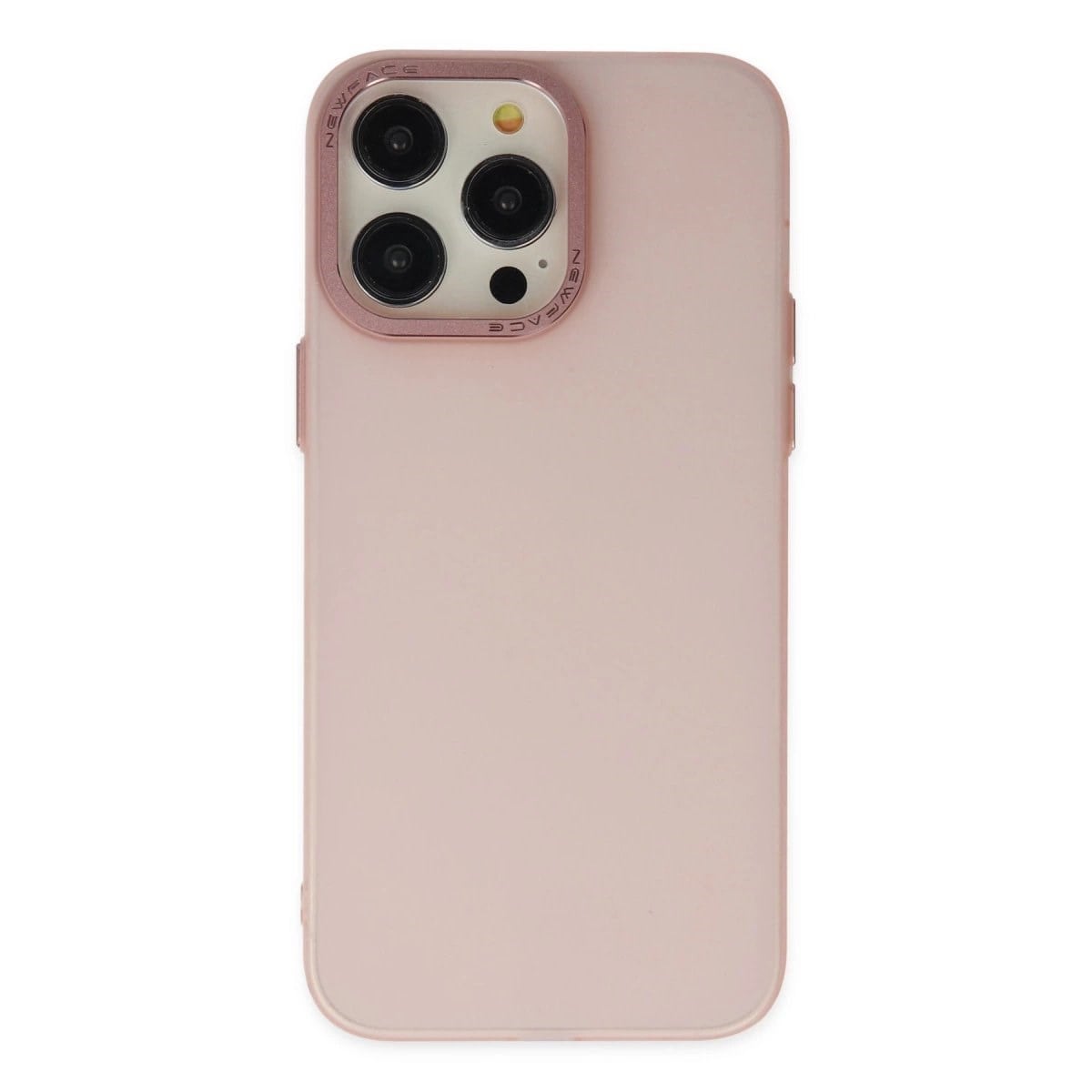 İphone 14 Pro Kılıf Modos Metal Kapak - Pembe