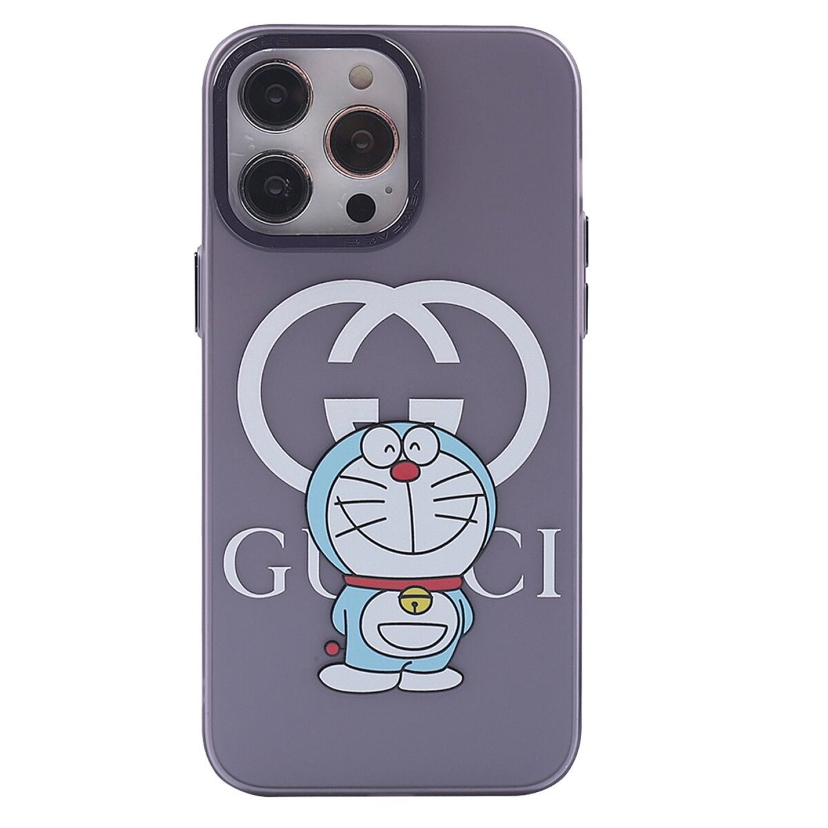 İphone 14 Pro Kılıf Prada Desenli Kapak - Prada Mor - 3