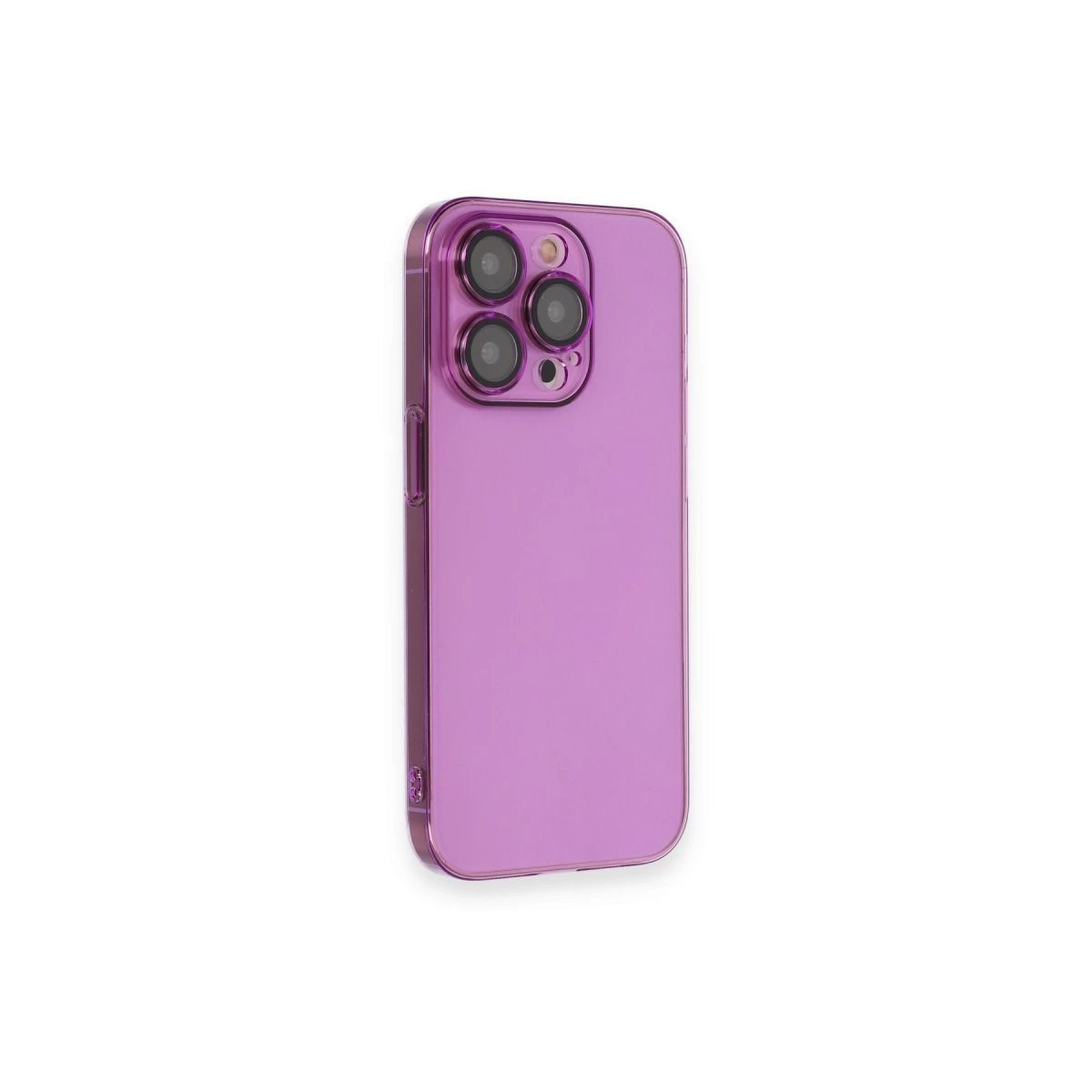 İphone 14 Pro Max Kılıf Armada Lensli Kapak - Mor
