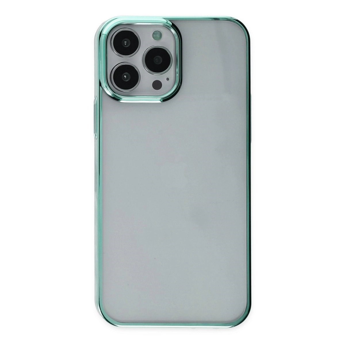 İphone 14 Pro Max Kılıf Element Silikon - Yeşil