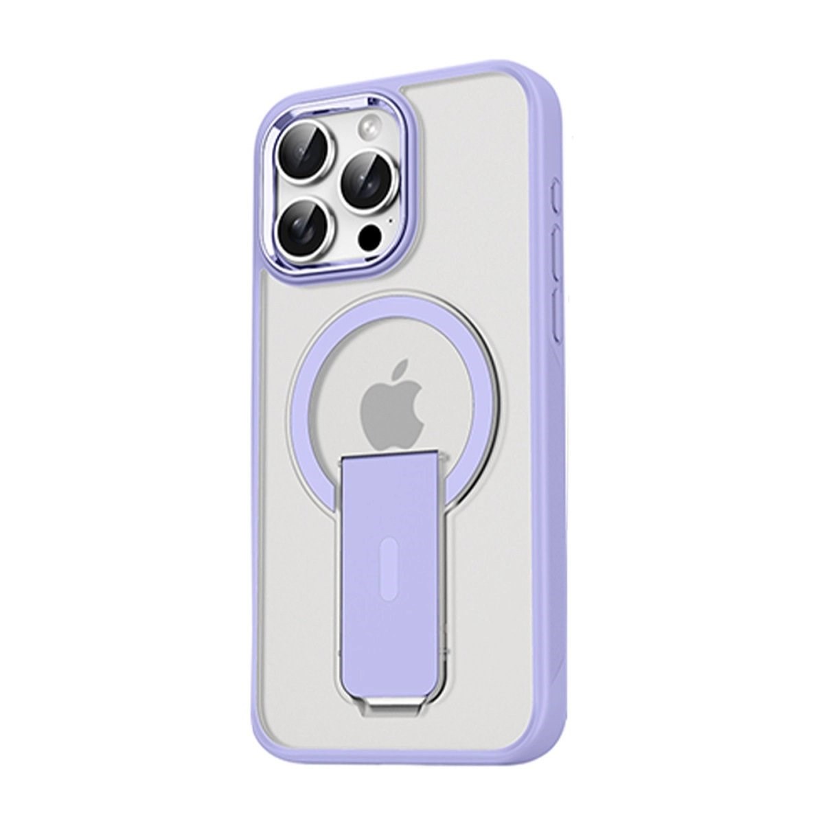 İphone 14 Pro Tork Magsafe Standlı Kapak - Lila