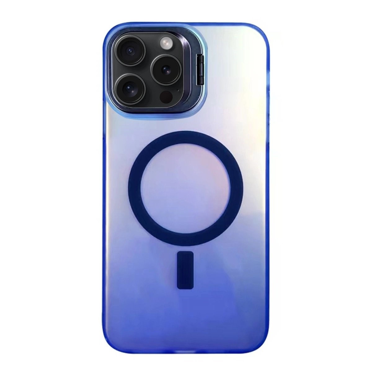 İphone 15 Pro Max Primera Magsafe Standlı Kapak - Lacivert