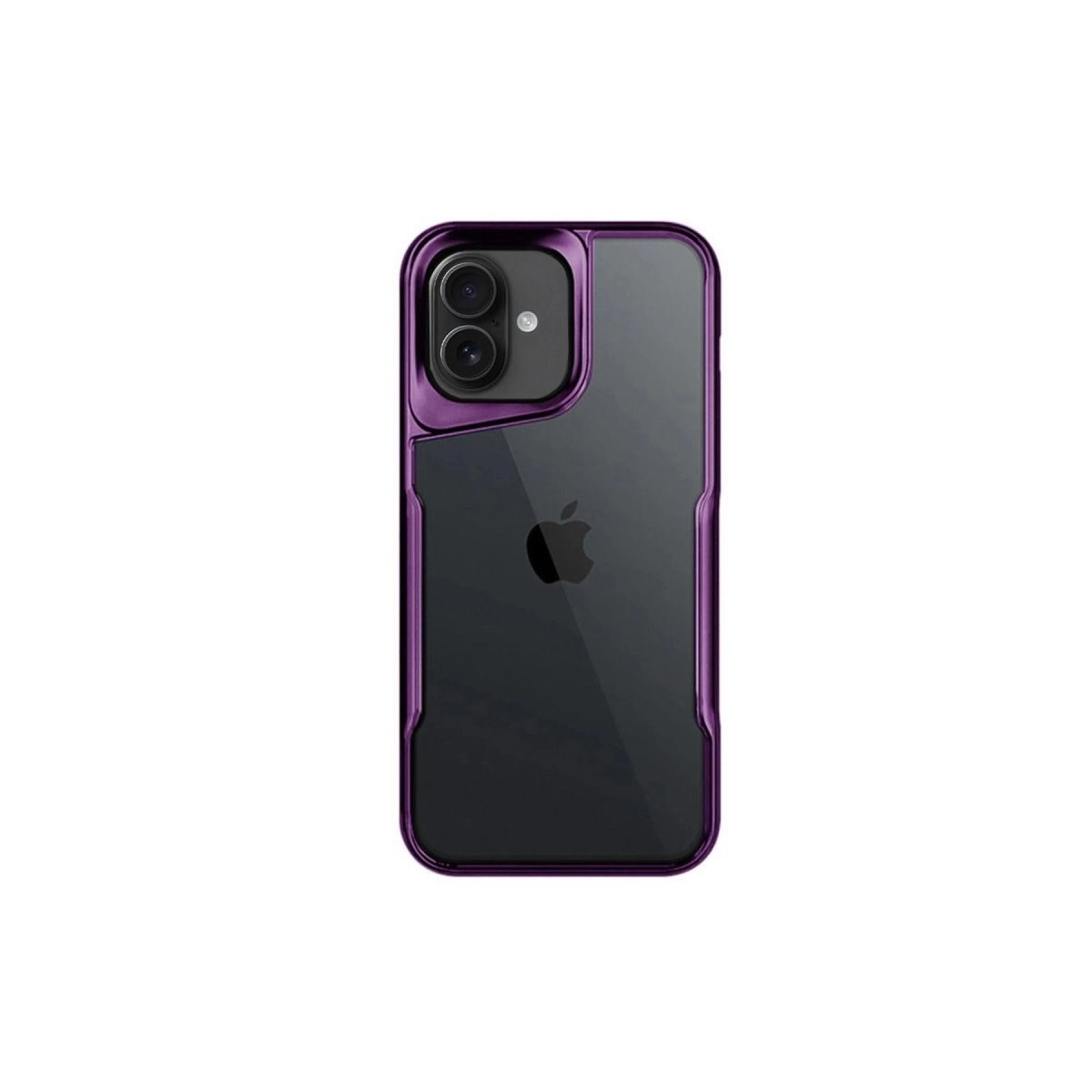 İphone 16 Kılıf Boyi Silikon Kapak - Derin Mor