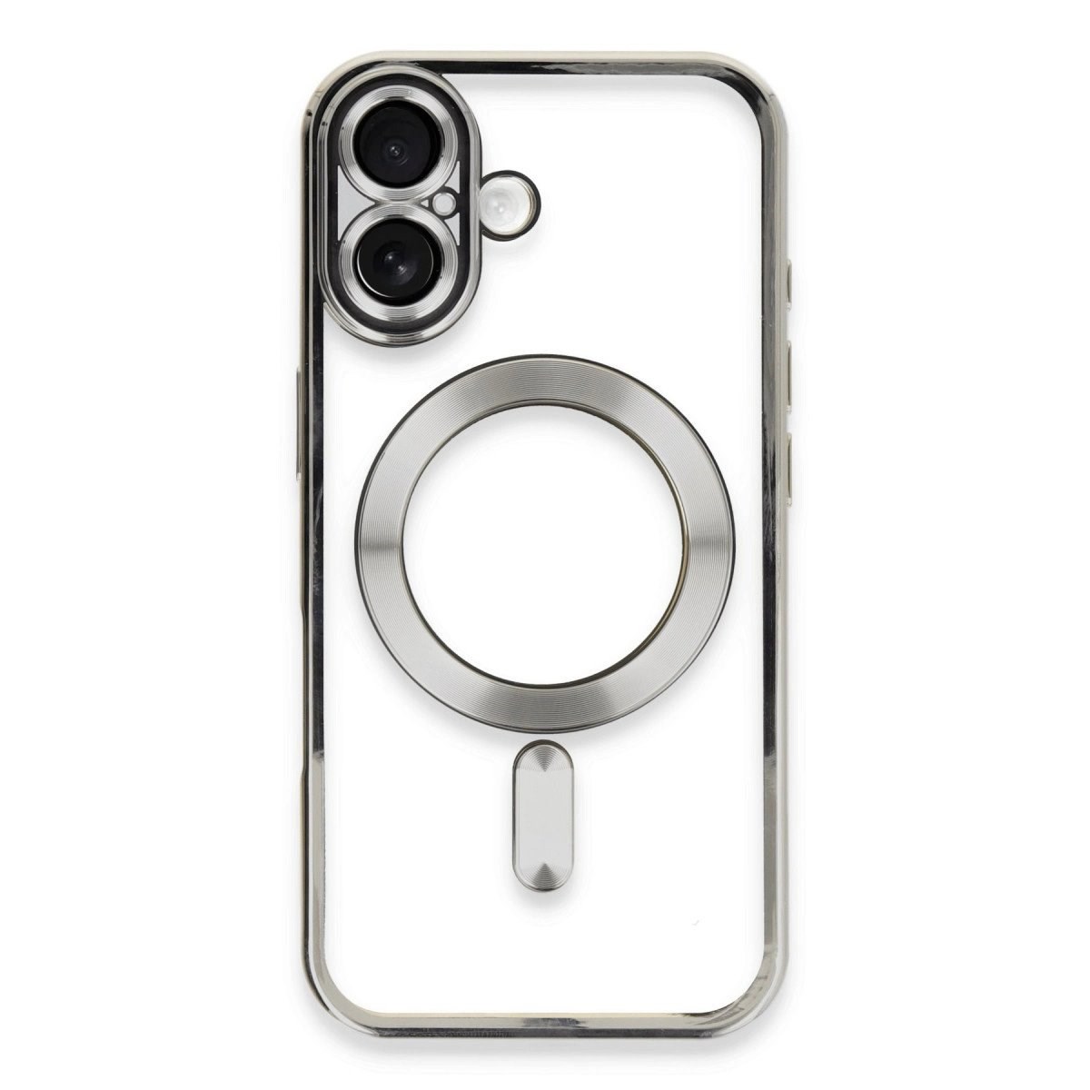 İphone 16 Kılıf Kross Magneticsafe Kapak - Gümüş
