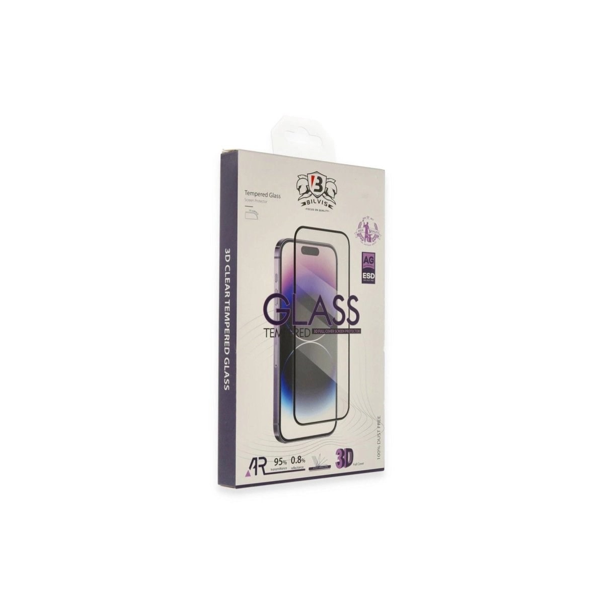 İphone 16 Pro Max Bilvis 3d Cam Ekran Koruyucu