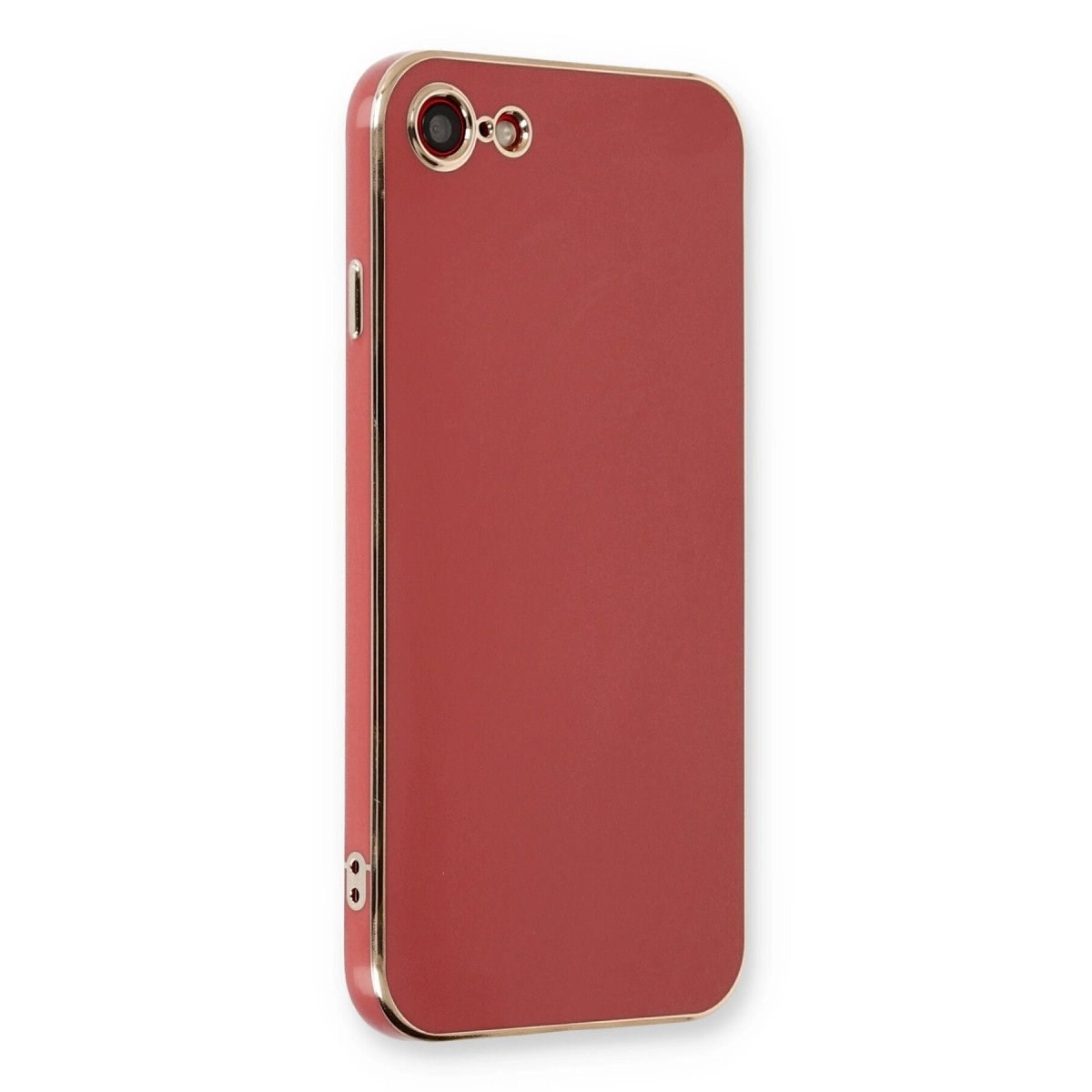 İphone 7 Kılıf Volet Silikon - Kırmızı