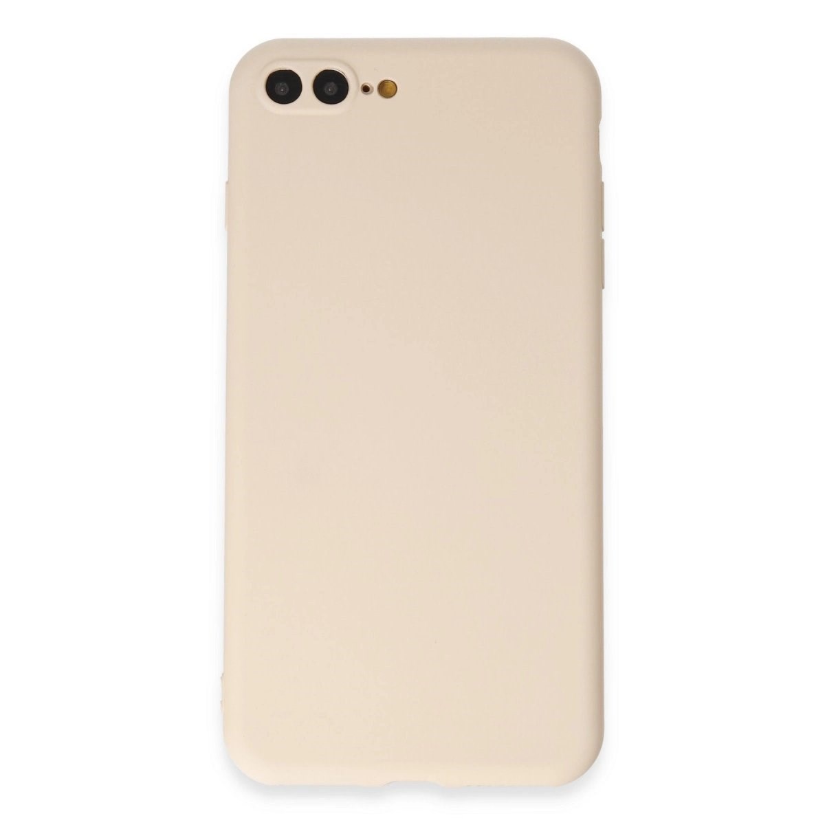 İphone 7 Plus Kılıf First Silikon - Krem
