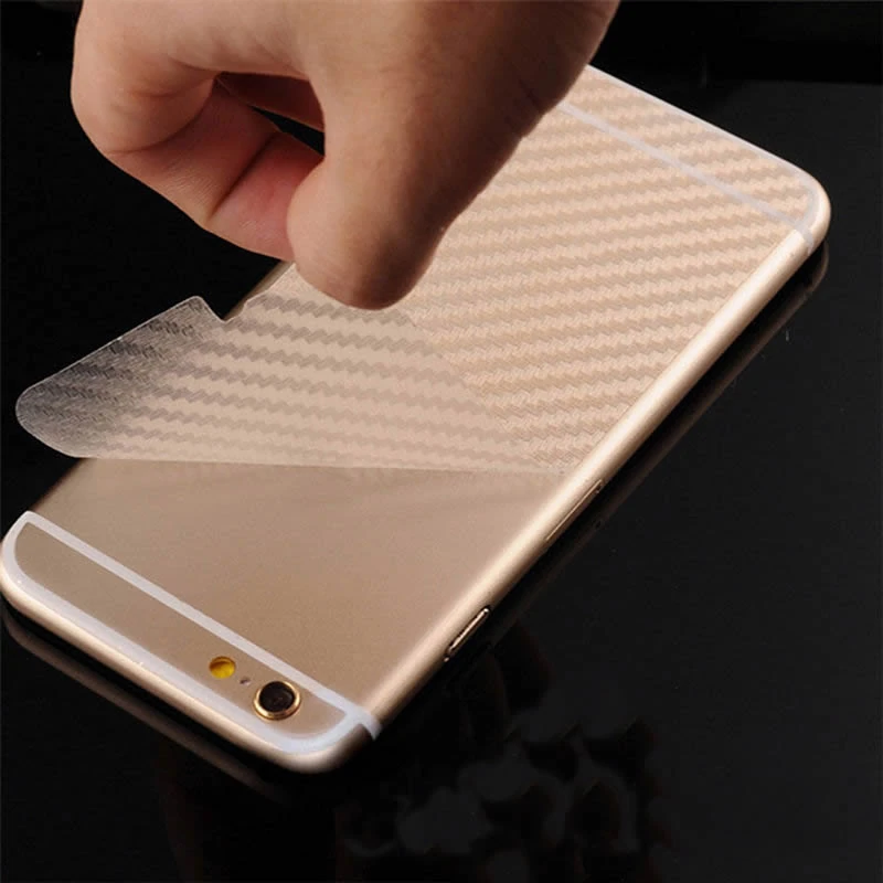 İphone 7 Plusİphone 8 Plus Arka Karbon Fier Koruma Bandı-(1903)