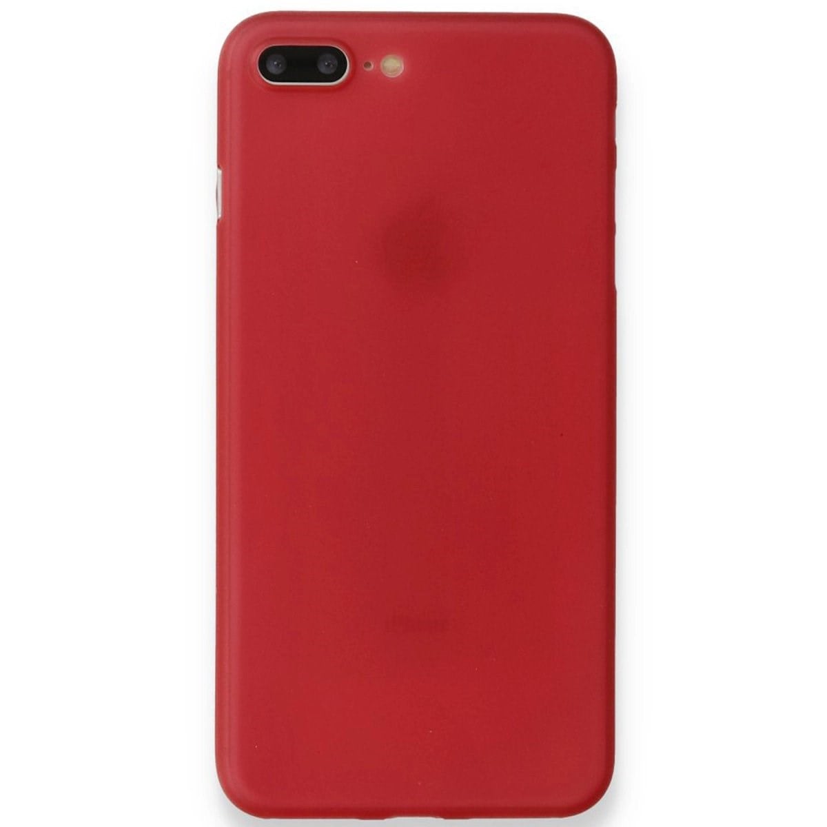 İphone 8 Plus Kılıf Pp Ultra İnce Kapak - Kırmızı