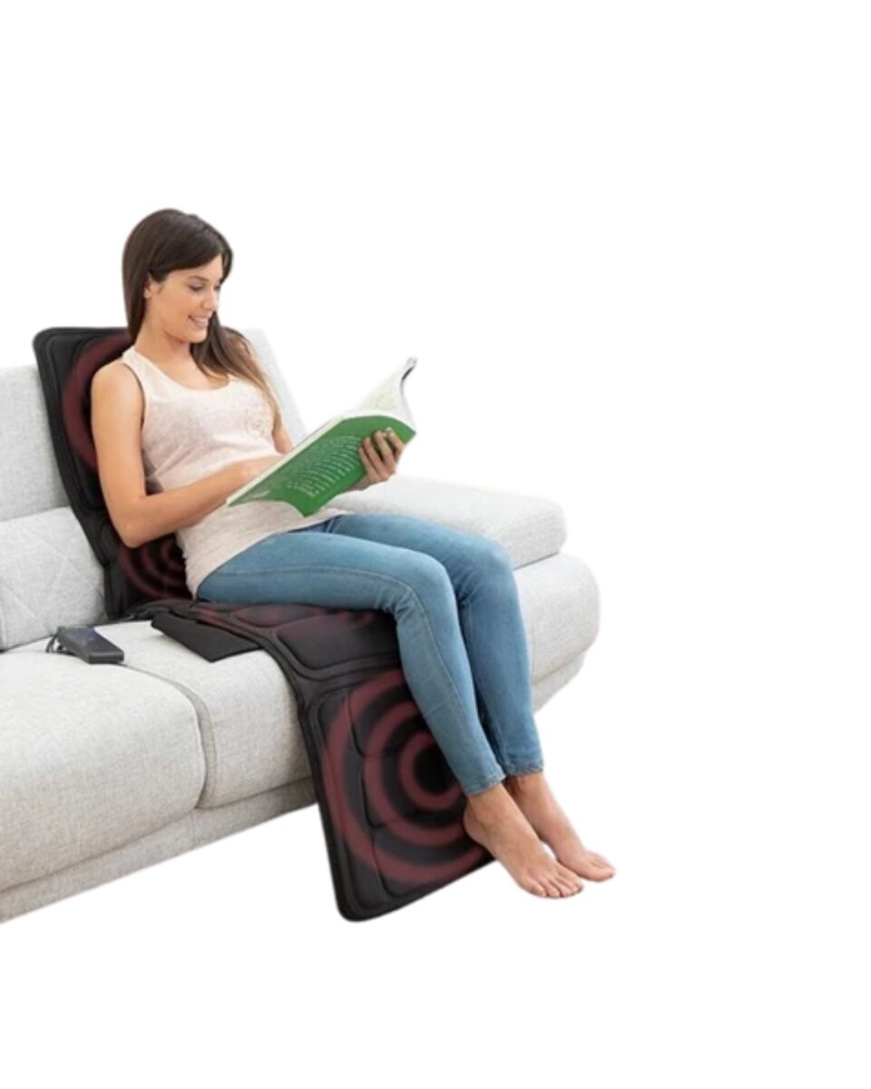 Isıtmalı Masaj Minderi 5 Masaj Modu ve 3 Seviye Yoğunluk