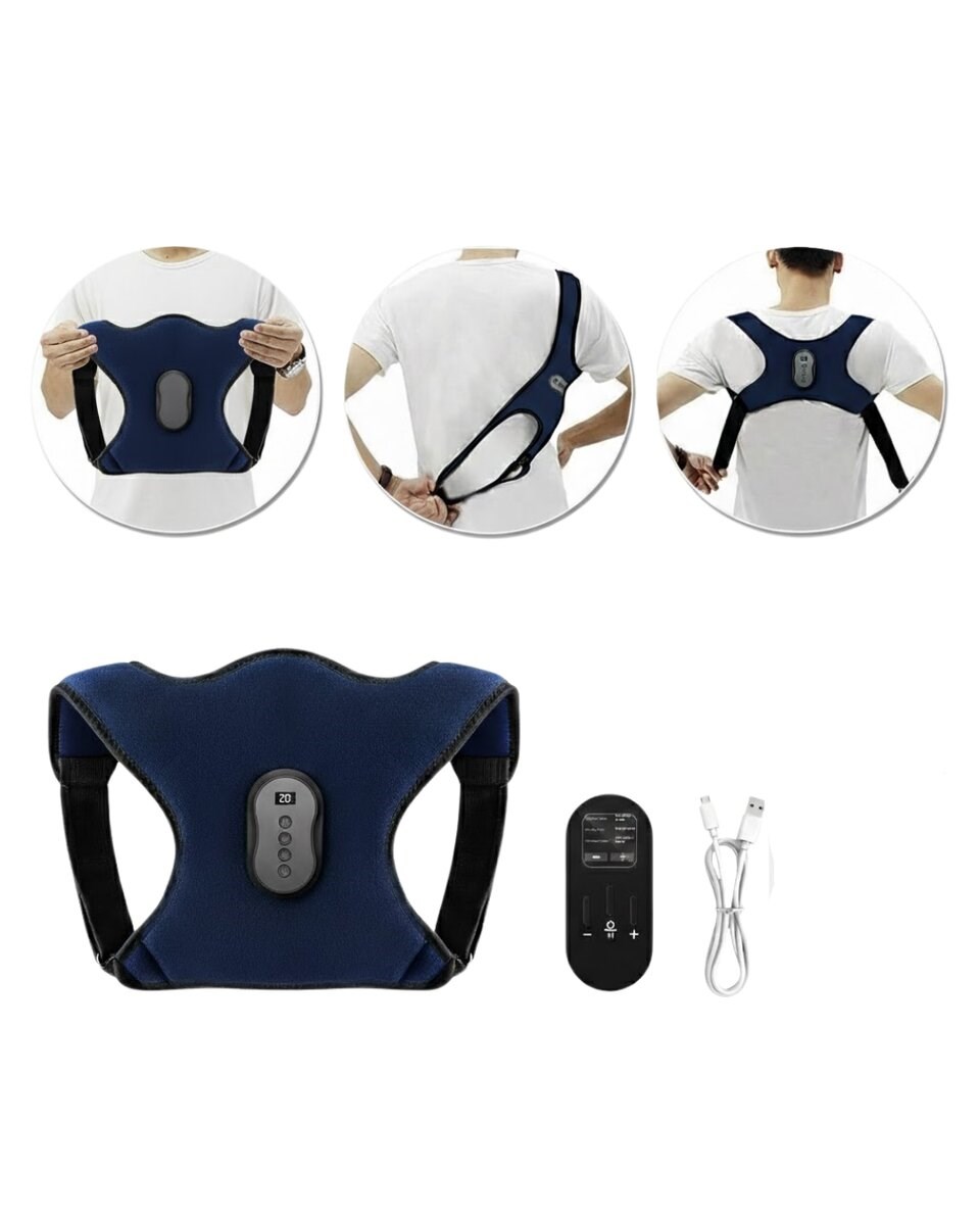 Isıtmalı ve Titreşimli Ortopedik Sırt Destek Kemeri