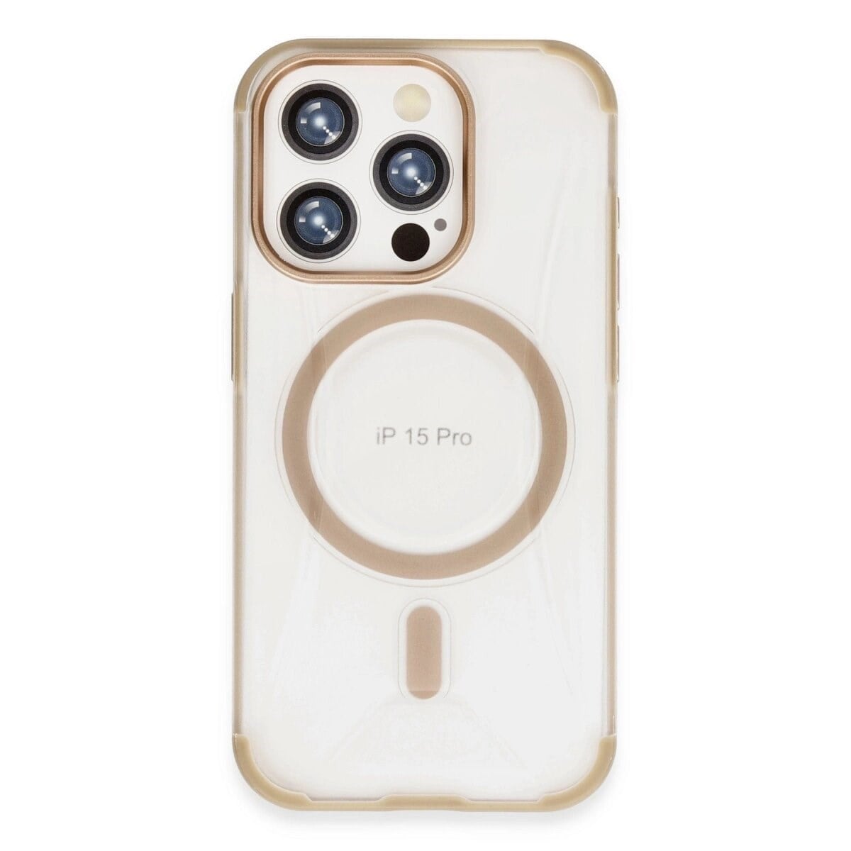 Joko Apple İphone 15 Pro Hilton Magsafe Kapak - Gold