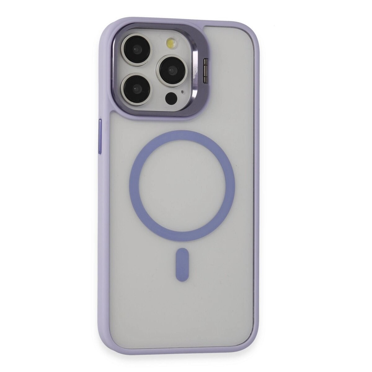 Joko Apple İphone 15 Pro Kılıf Roblox Lens Magsafe Standlı Kapak - Lila