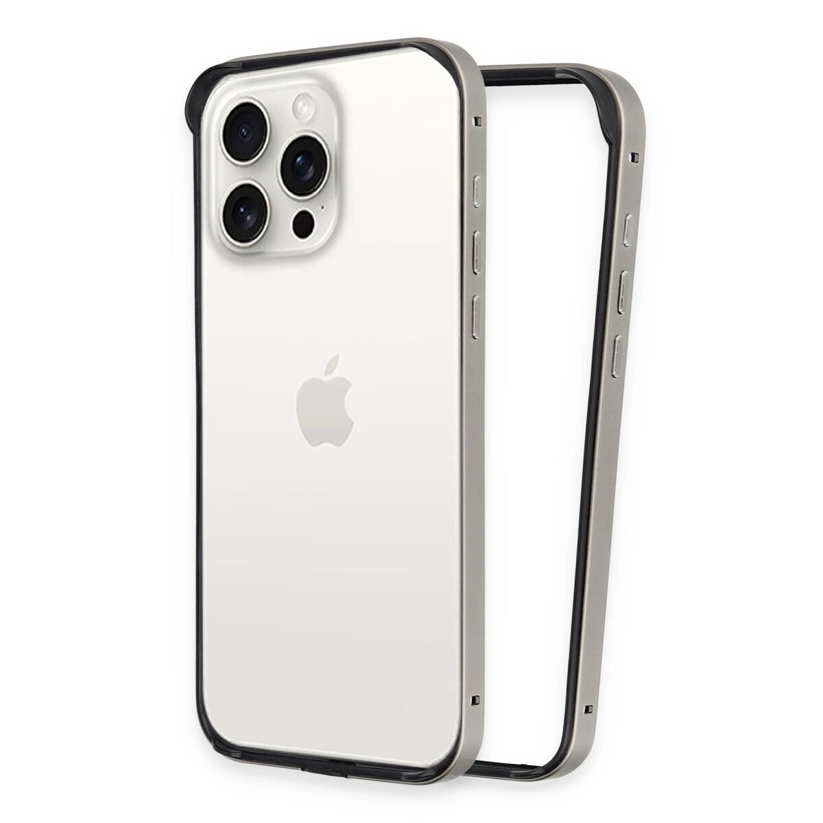 Joko Apple İphone 15 Pro Land Bumper Koruma Kapak - Titan Gri