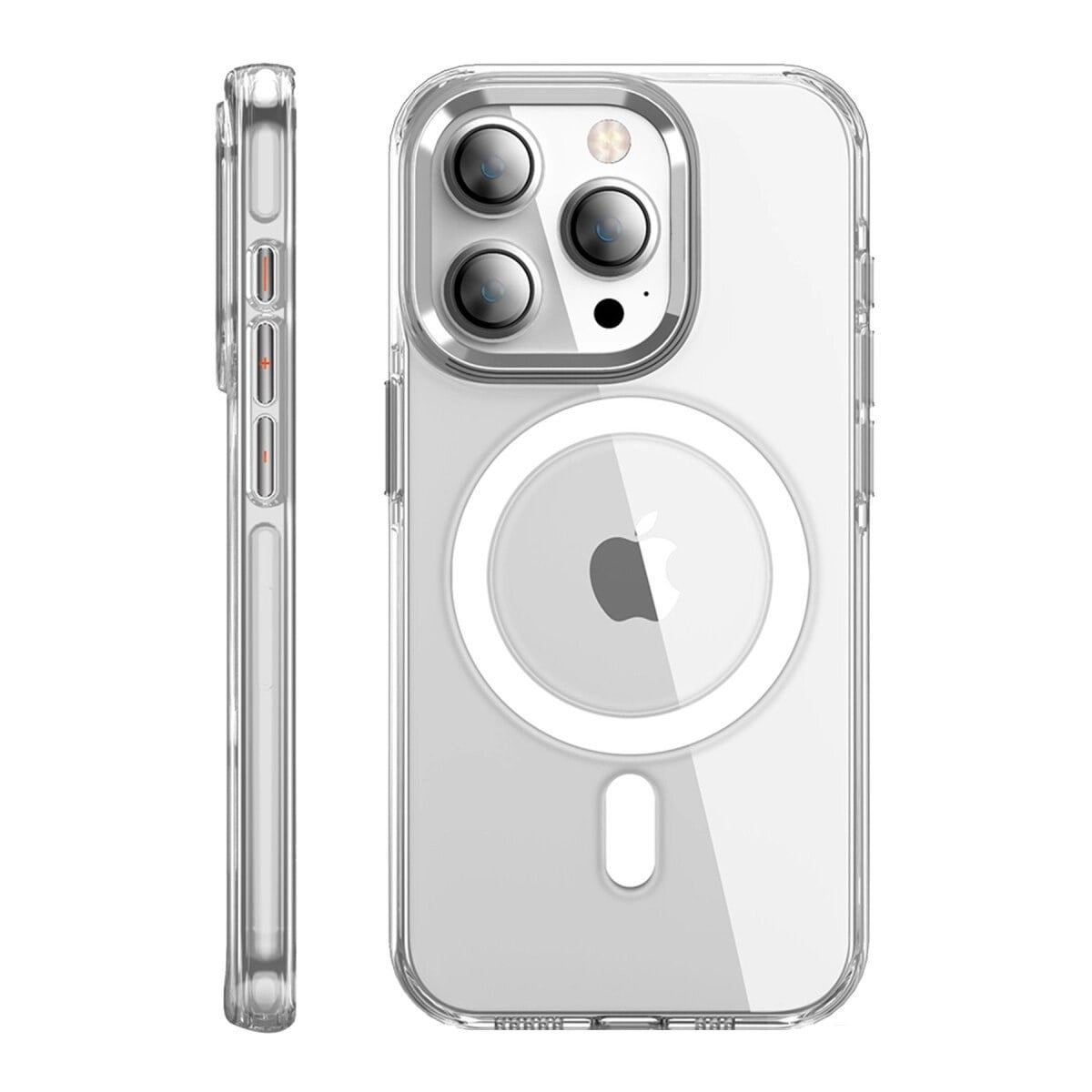 Joko Apple İphone 15 Pro Max Kılıf Crystal Magsafe Kapak - Şeffaf