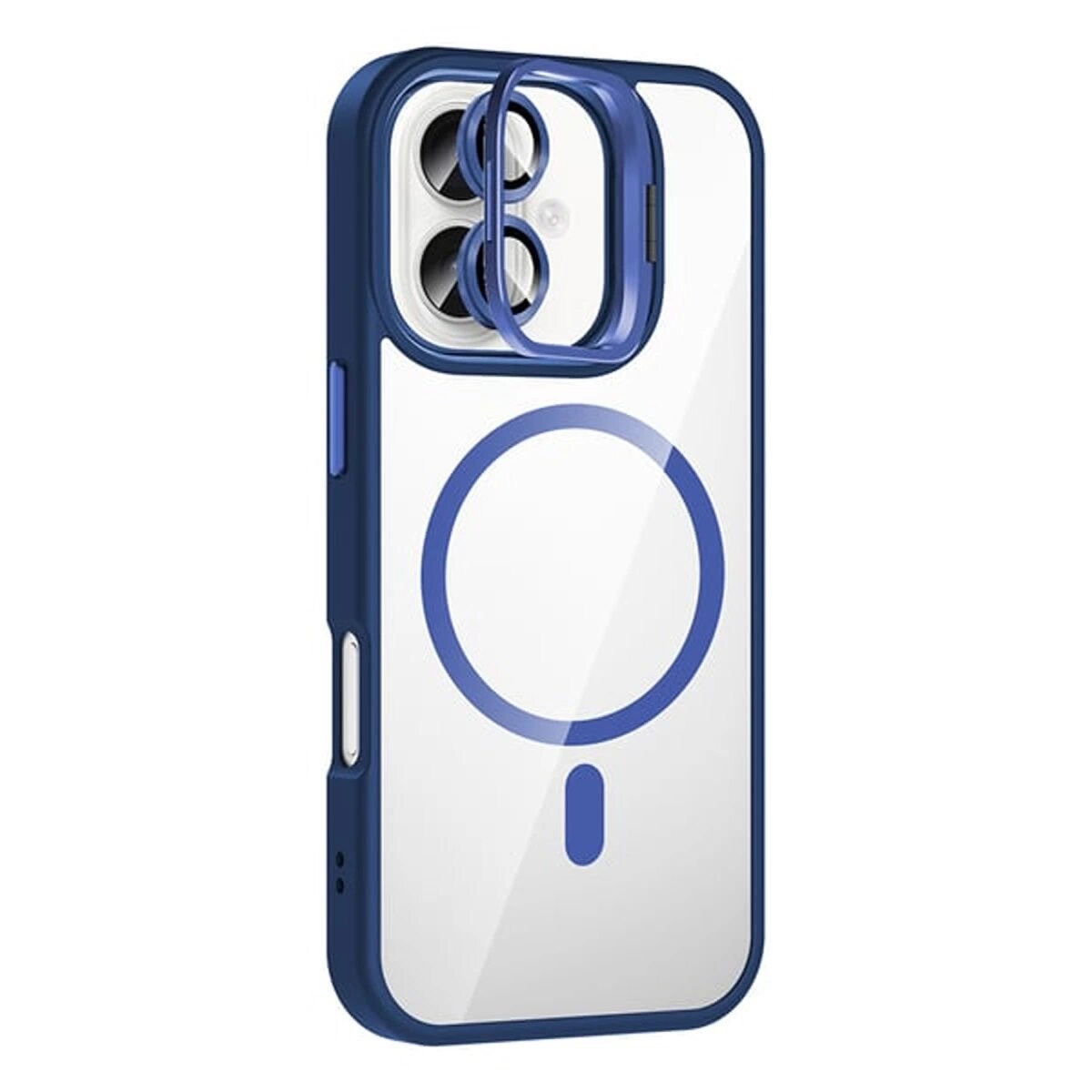 Joko Apple İphone 16 Plus Remim Lensli Magsafe Standlı Kapak - Lacivert