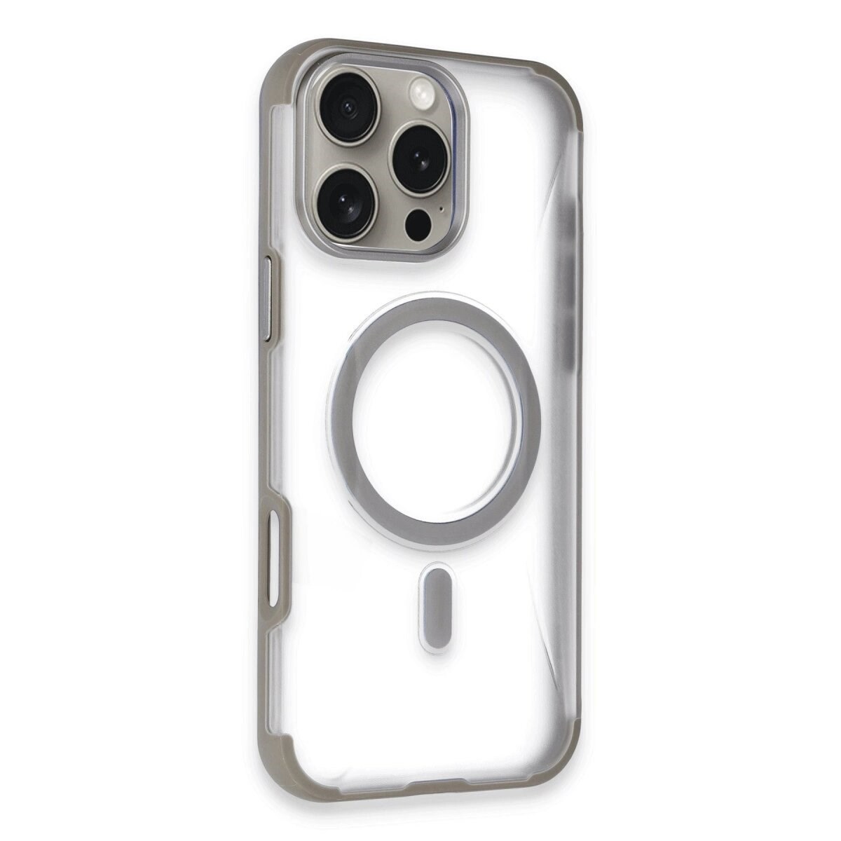Joko Apple İphone 16 Pro Max Hilton Magsafe Kapak - Titan Gri