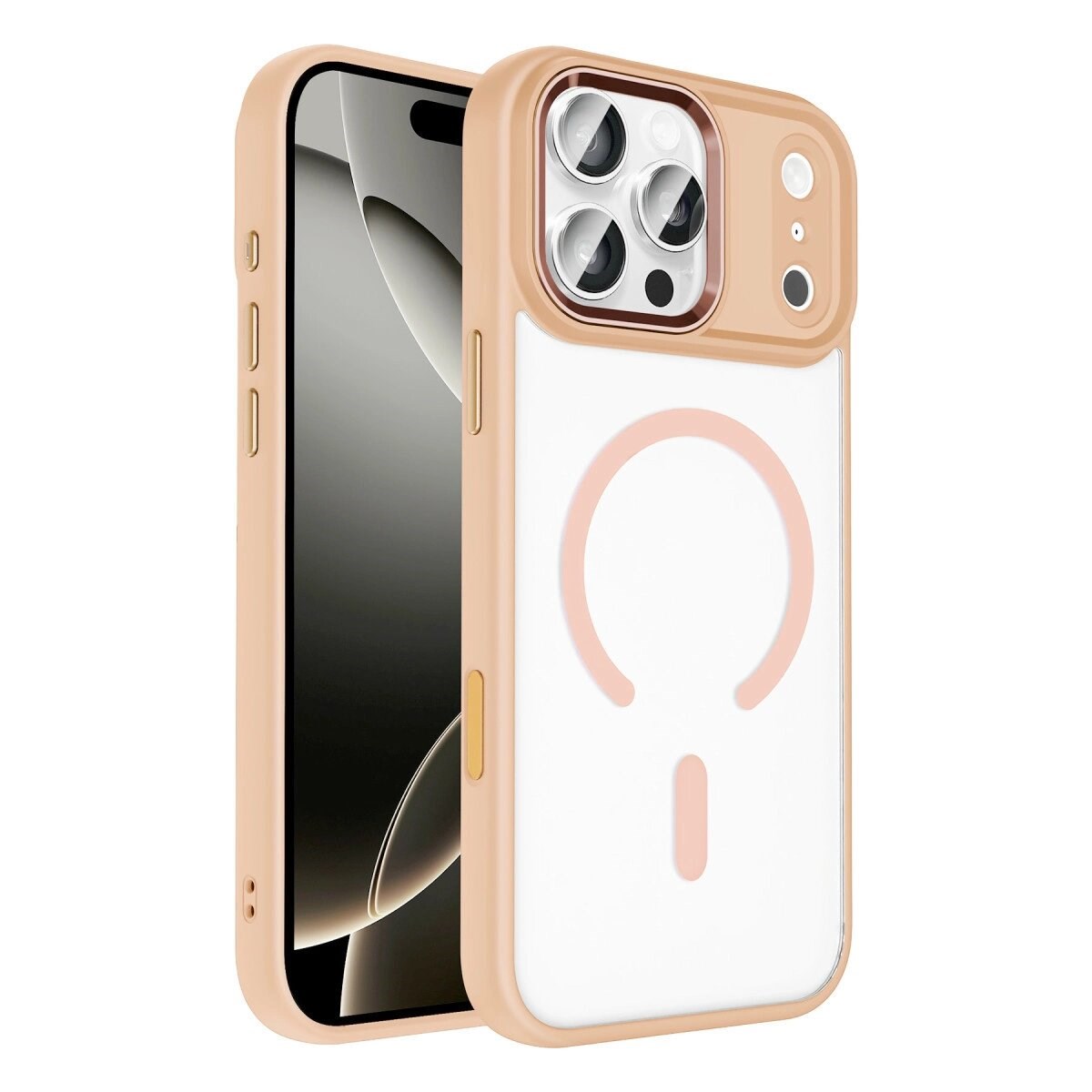 Joko Apple İphone 17 Pro Max Terea Magsafe Kapak - Pembe