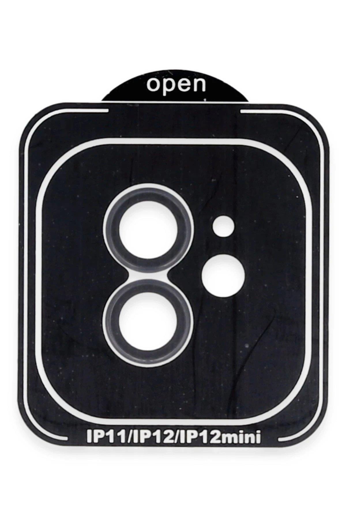 Joko iPhone 11 PVD Metal Kamera Lens - Siyah