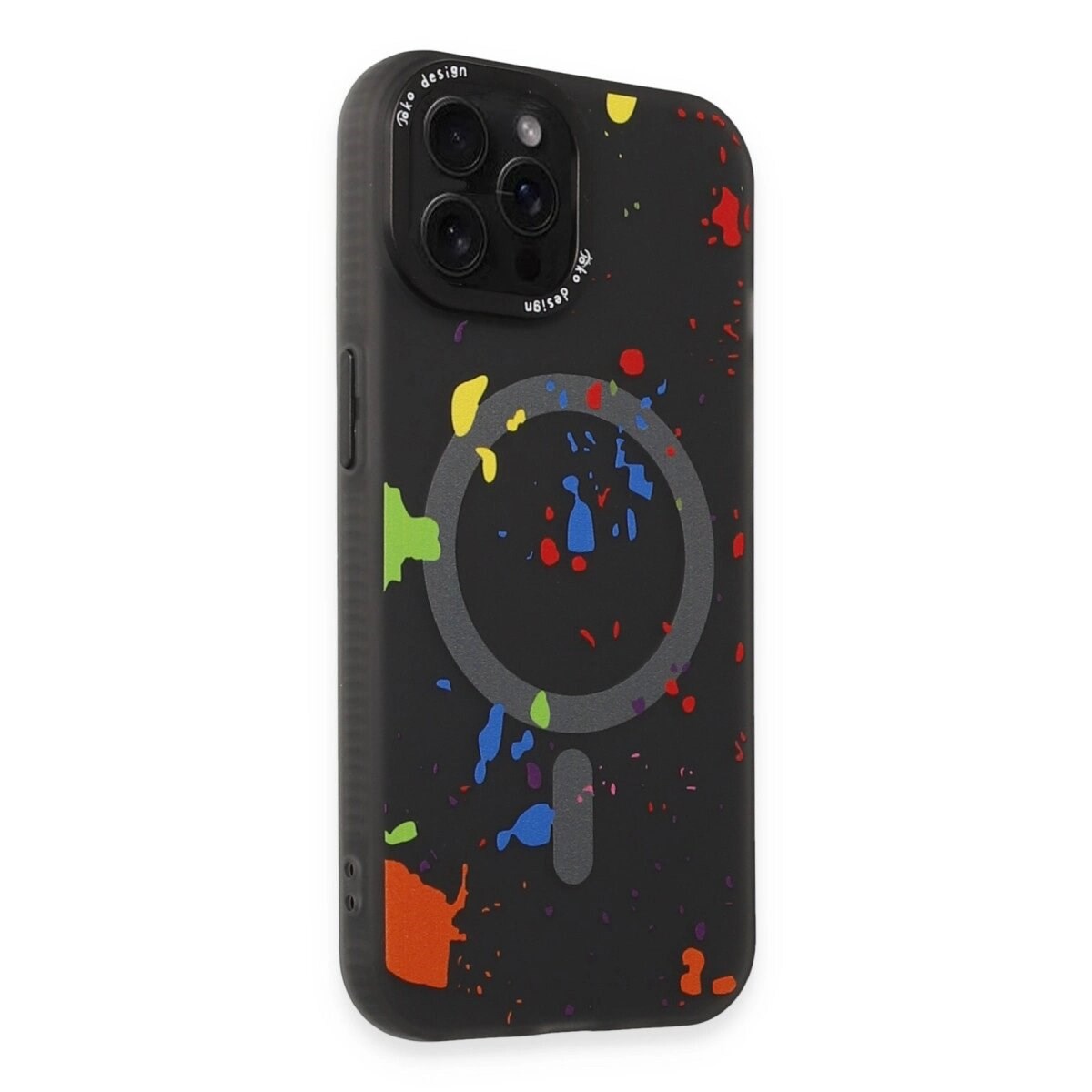 Joko İphone 14 Pro Colorful Magsafe Kapak - Siyah