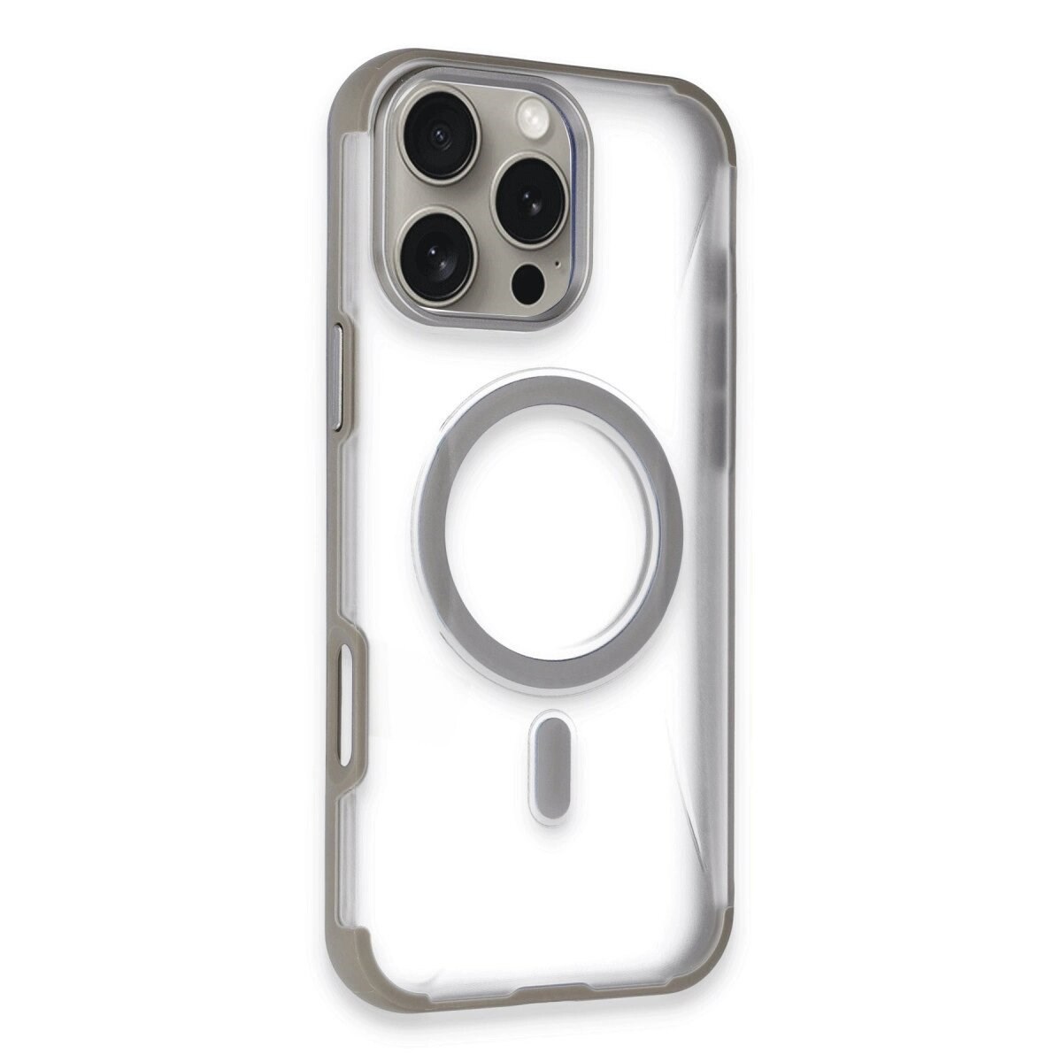 Joko İphone 14 Pro Max Hilton Magsafe Kapak - Titan Gri