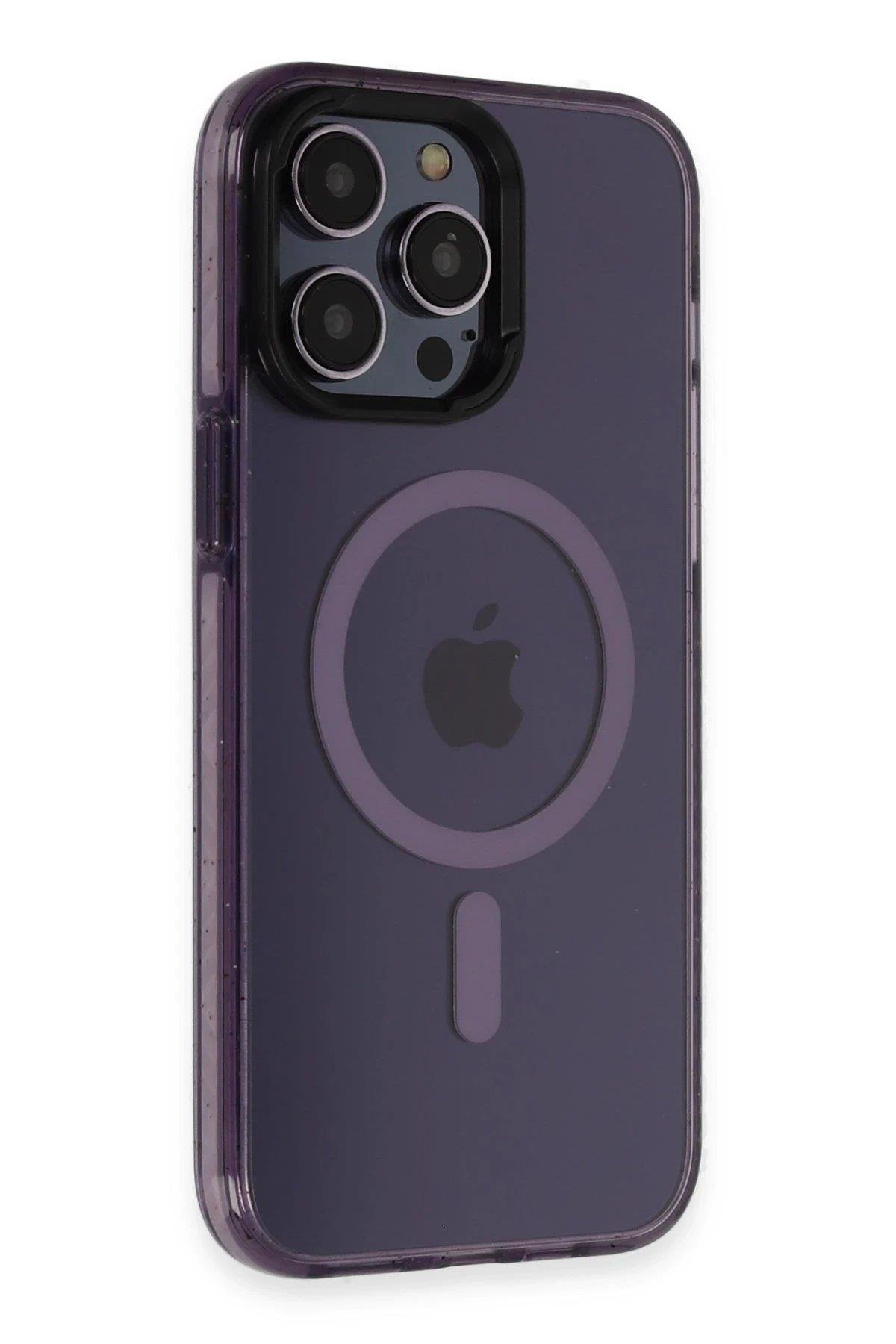 Joko iPhone 14 Pro Max Kılıf Tigra Magsafe Kapak - Derin Mor