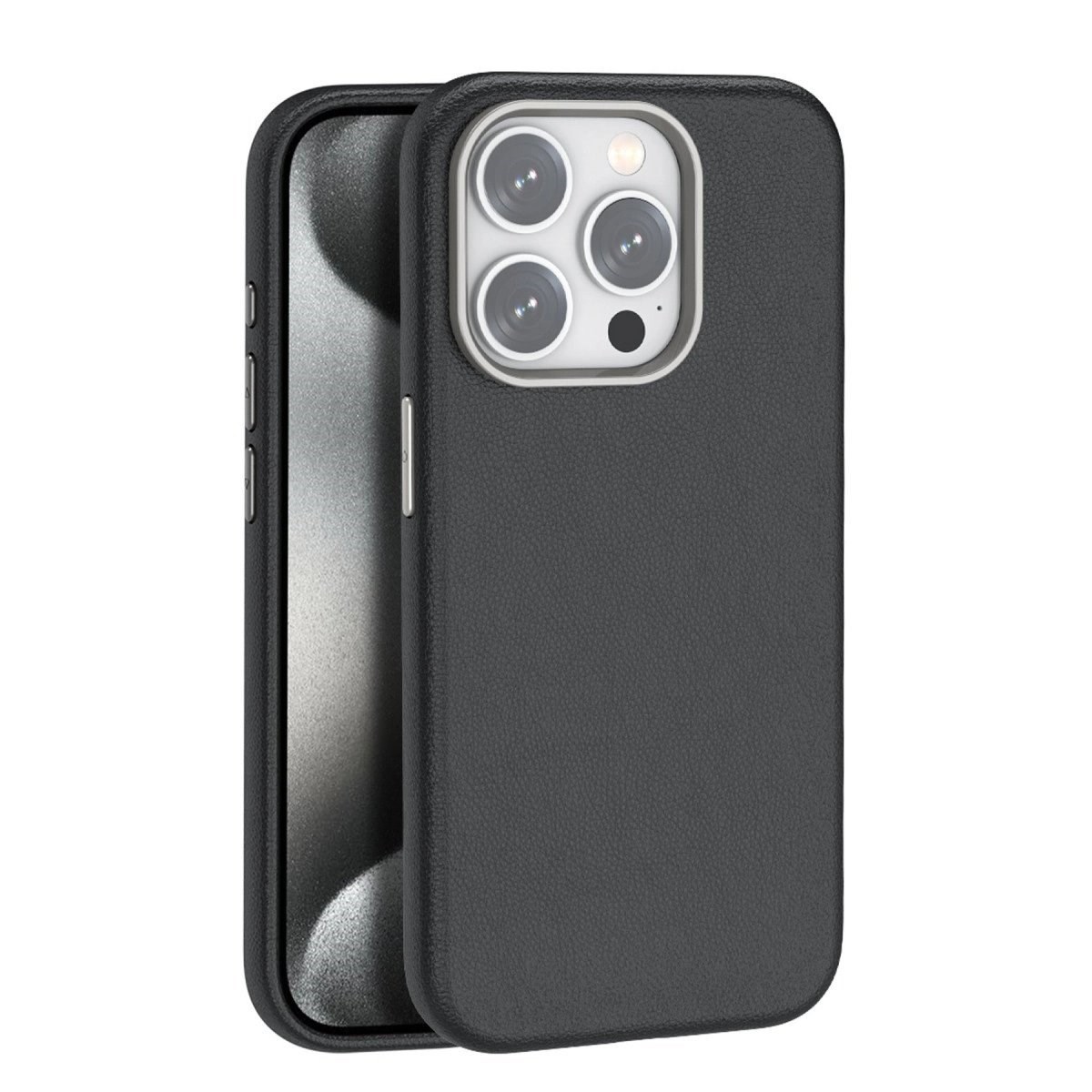 Joko İphone 14 Pro Max Kılıf Wonder Deri Magsafe Kapak - Siyah