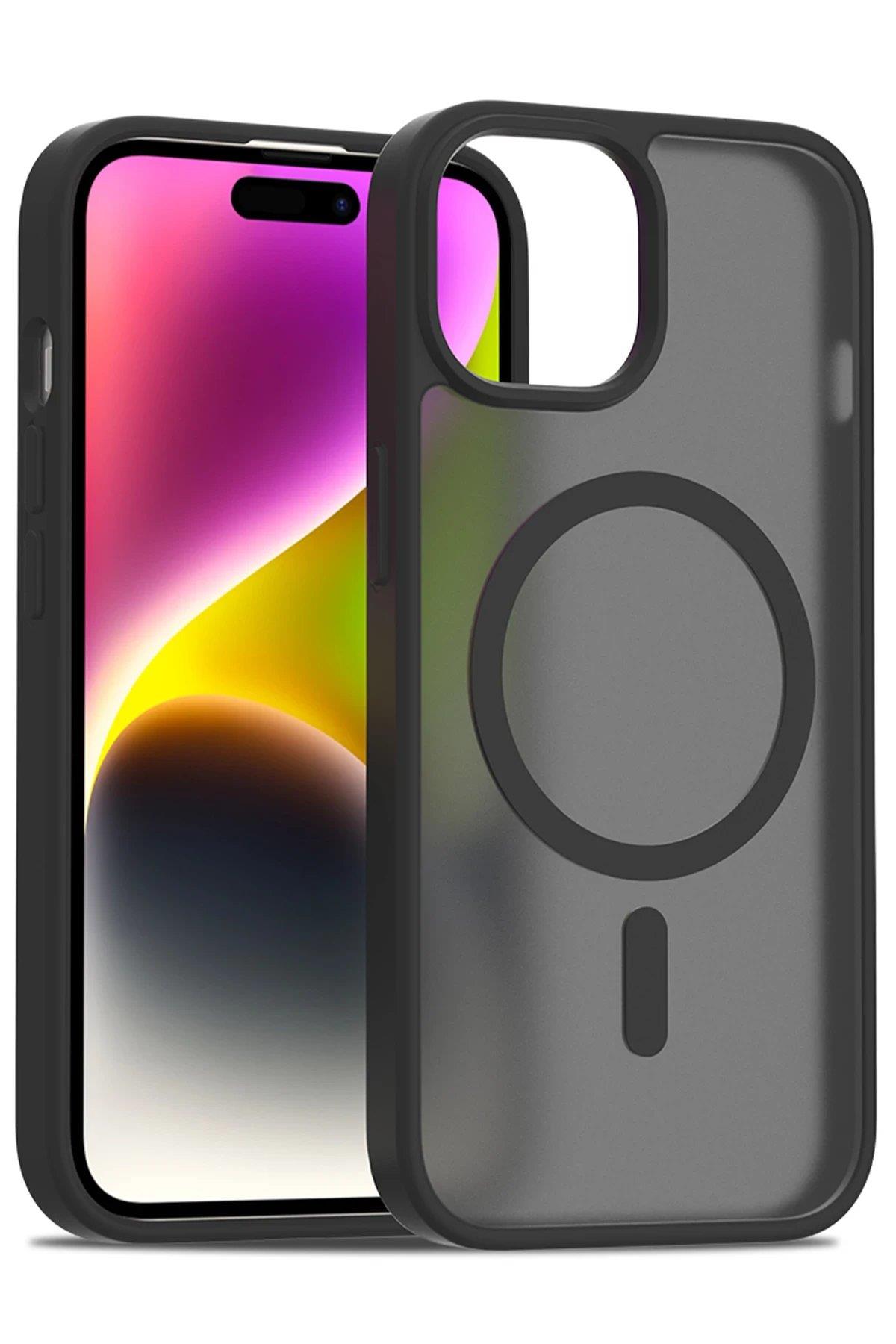 Joko iPhone 15 Jota Magsafe Kapak - Siyah