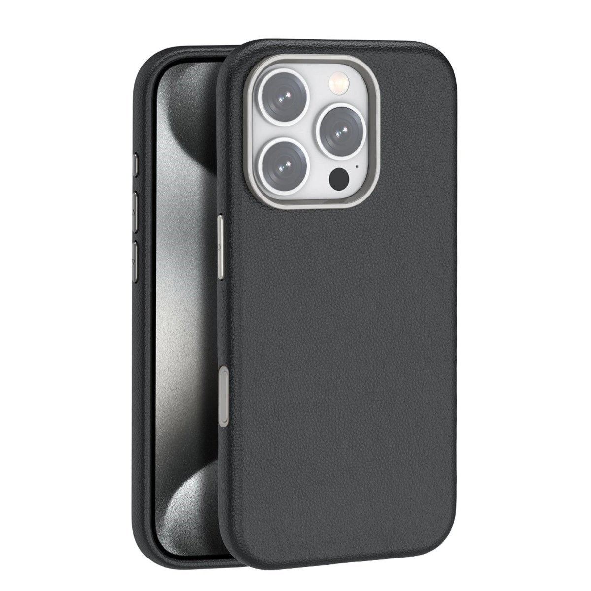 Joko İphone 16 Pro Wonder Deri Magsafe Kapak - Siyah