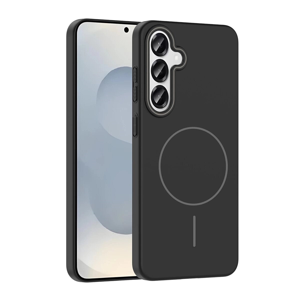 Joko Samsung Galaxy S23 Fe Broş Magsafe Kapak - Siyah