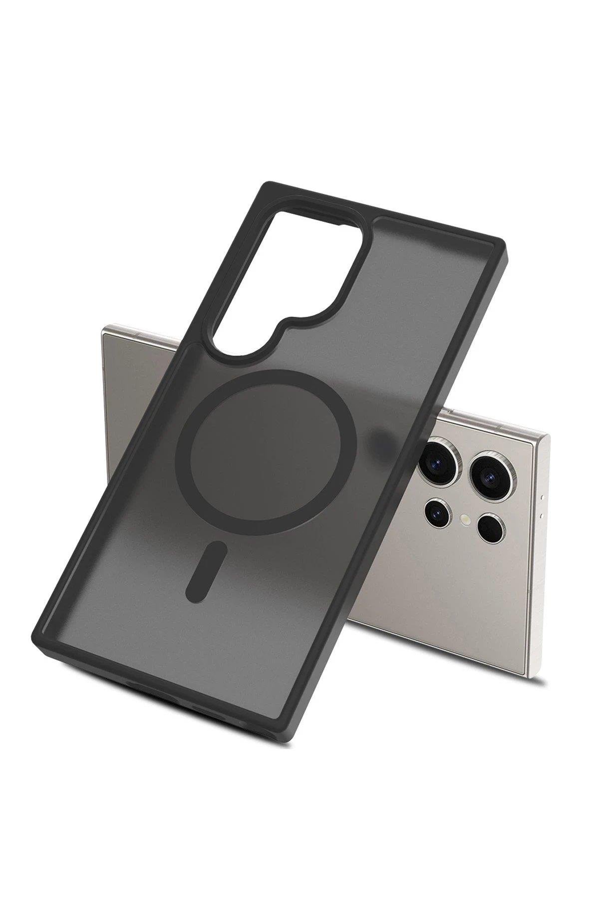 Joko Samsung Galaxy S24 Ultra Jota Magsafe Kapak - Lacivert